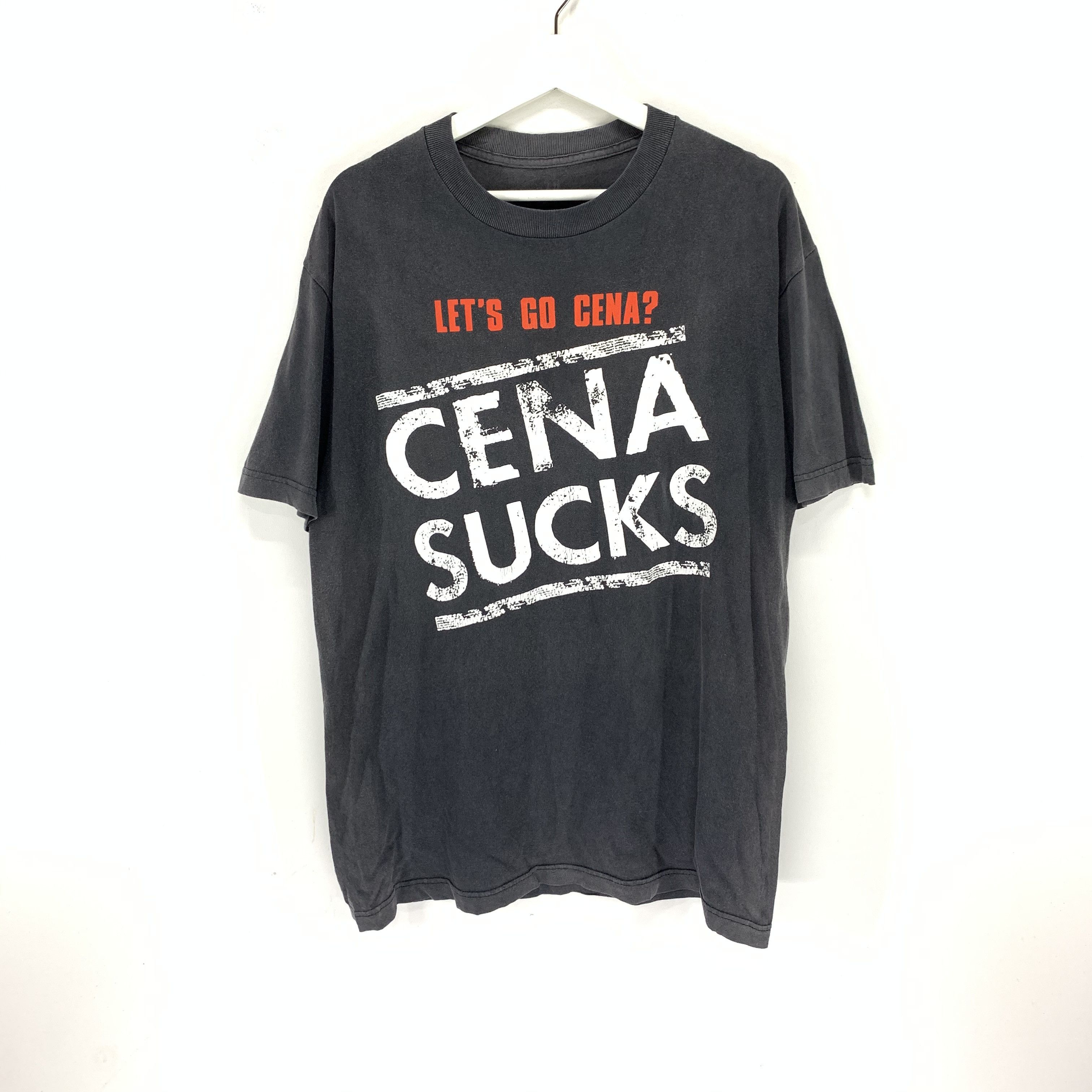 Vintage × WWE × WWF John cena sucks tshirt Size US L / EU 52-54 / 3 - 1 Thumbnail