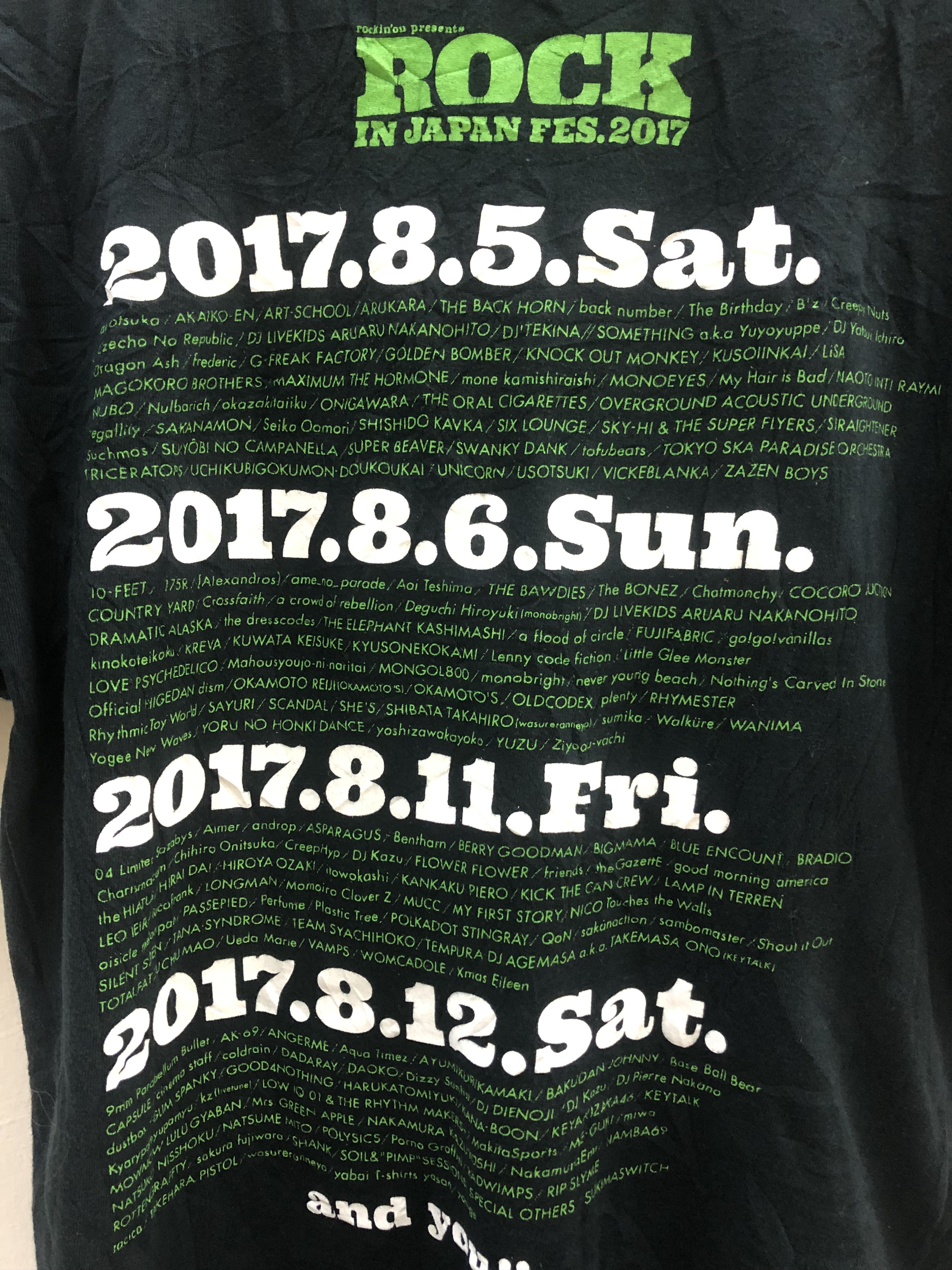 Japanese Brand Rock In Japan Fes Size US L / EU 52-54 / 3 - 5 Thumbnail