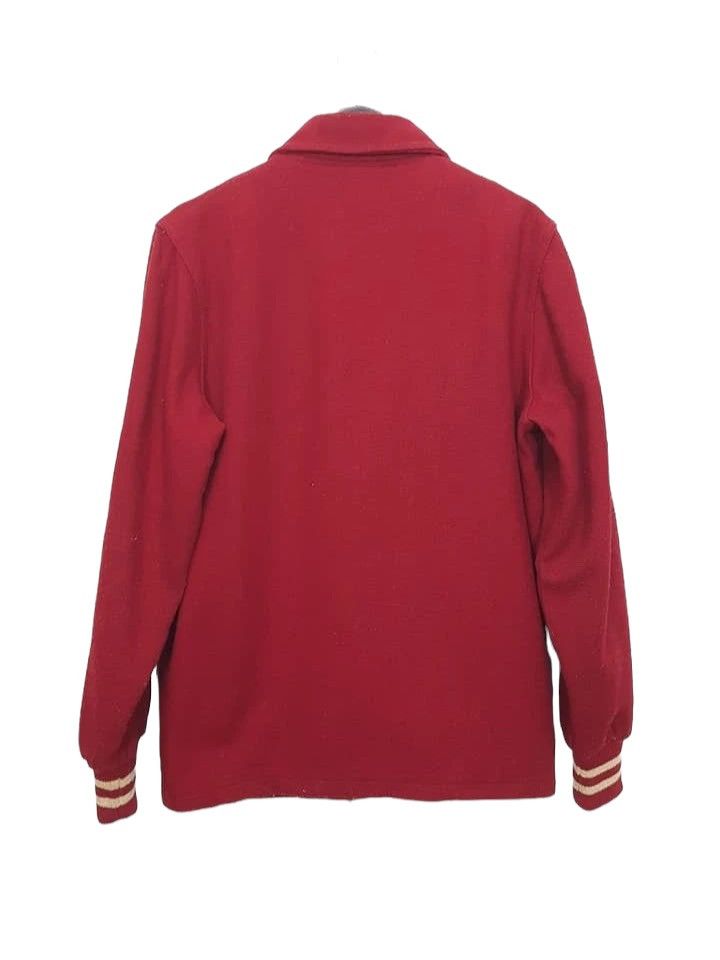 Holloway Vintage Holloway Wool Varsity Jacket Made in USA Size US M / EU 48-50 / 2 - 2 Thumbnail