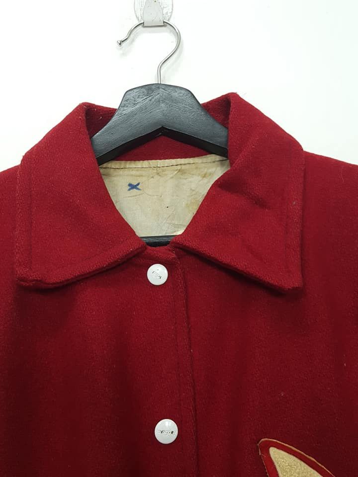 Holloway Vintage Holloway Wool Varsity Jacket Made in USA Size US M / EU 48-50 / 2 - 5 Thumbnail