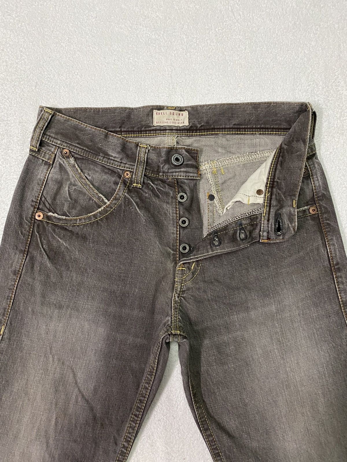 Spellbound Spellbound by Domingo Distressed Japan Denim Size US 32 / EU 48 - 9 Thumbnail