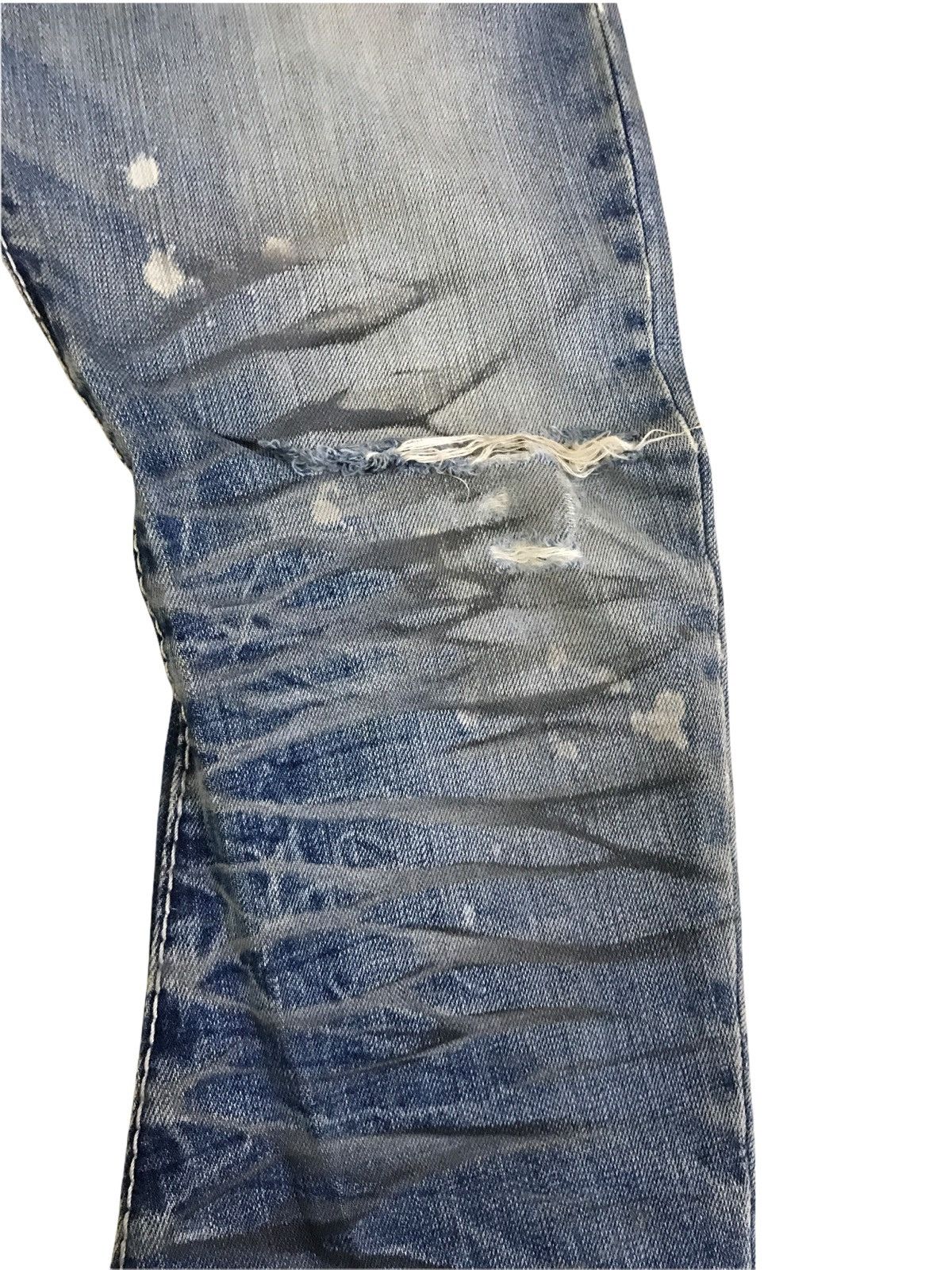 BUFFALO BOBS Buffalo Bobs Distressed Jeans Grunge Kurt Cobain Style Size US 27 - 9 Thumbnail