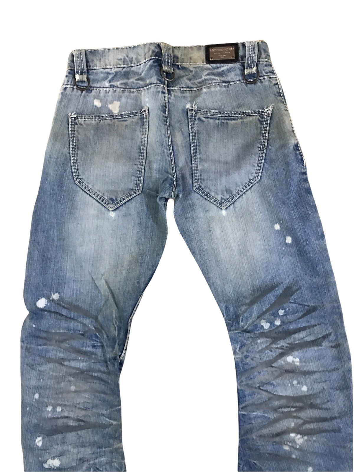 BUFFALO BOBS Buffalo Bobs Distressed Jeans Grunge Kurt Cobain Style Size US 27 - 4 Thumbnail