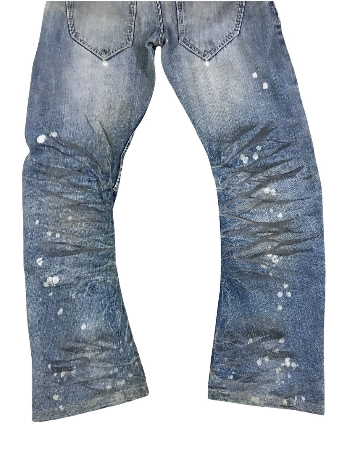 BUFFALO BOBS Buffalo Bobs Distressed Jeans Grunge Kurt Cobain Style Size US 27 - 10 Thumbnail
