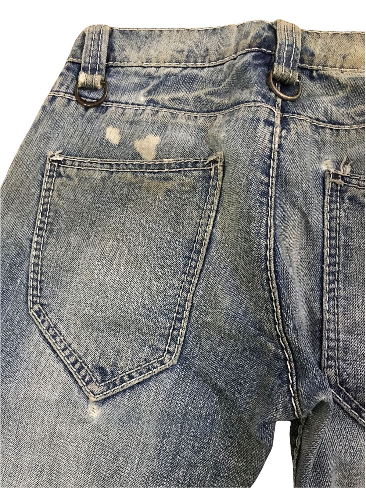 BUFFALO BOBS Buffalo Bobs Distressed Jeans Grunge Kurt Cobain Style Size US 27 - 12 Thumbnail