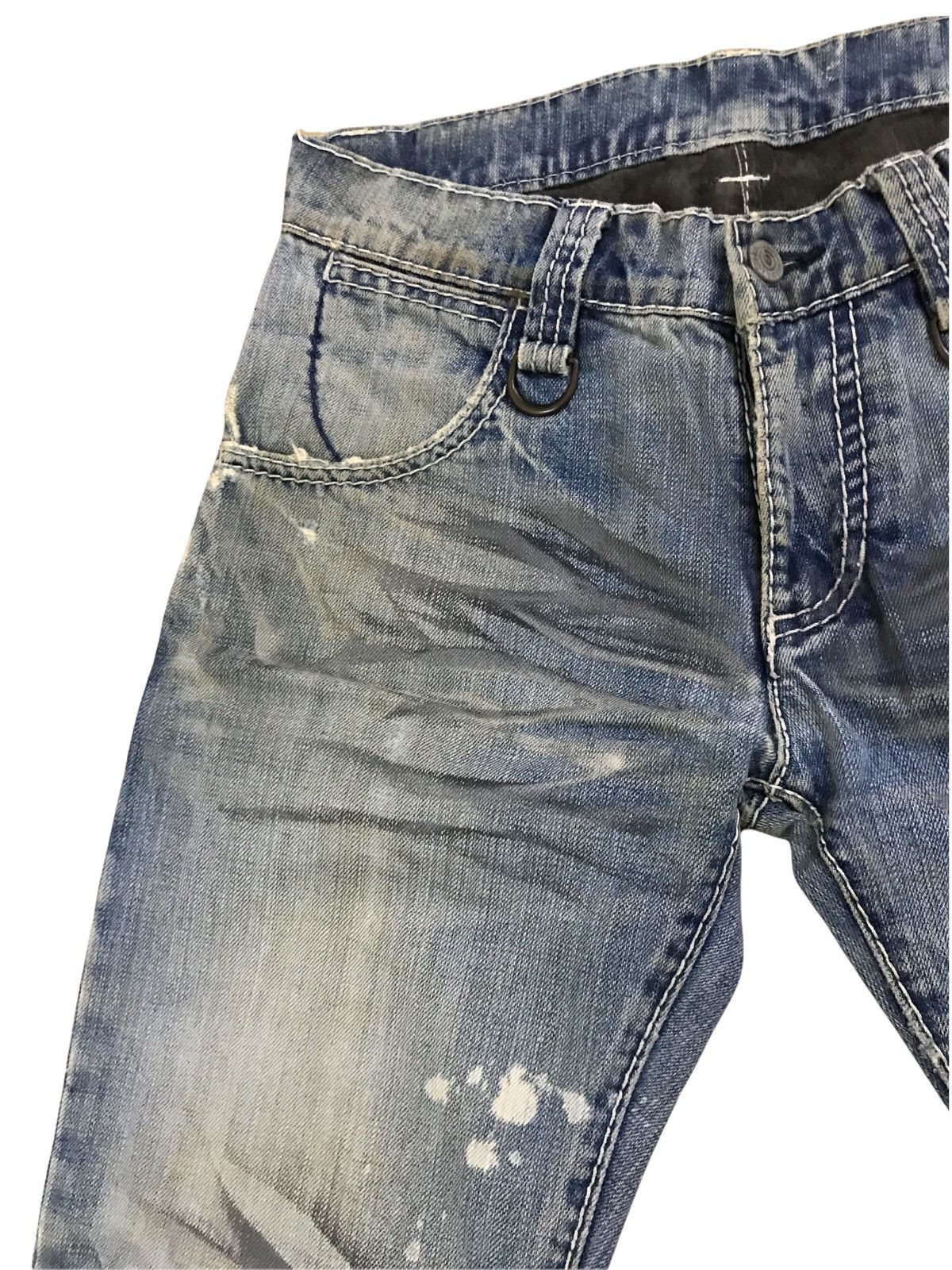 BUFFALO BOBS Buffalo Bobs Distressed Jeans Grunge Kurt Cobain Style Size US 27 - 5 Thumbnail