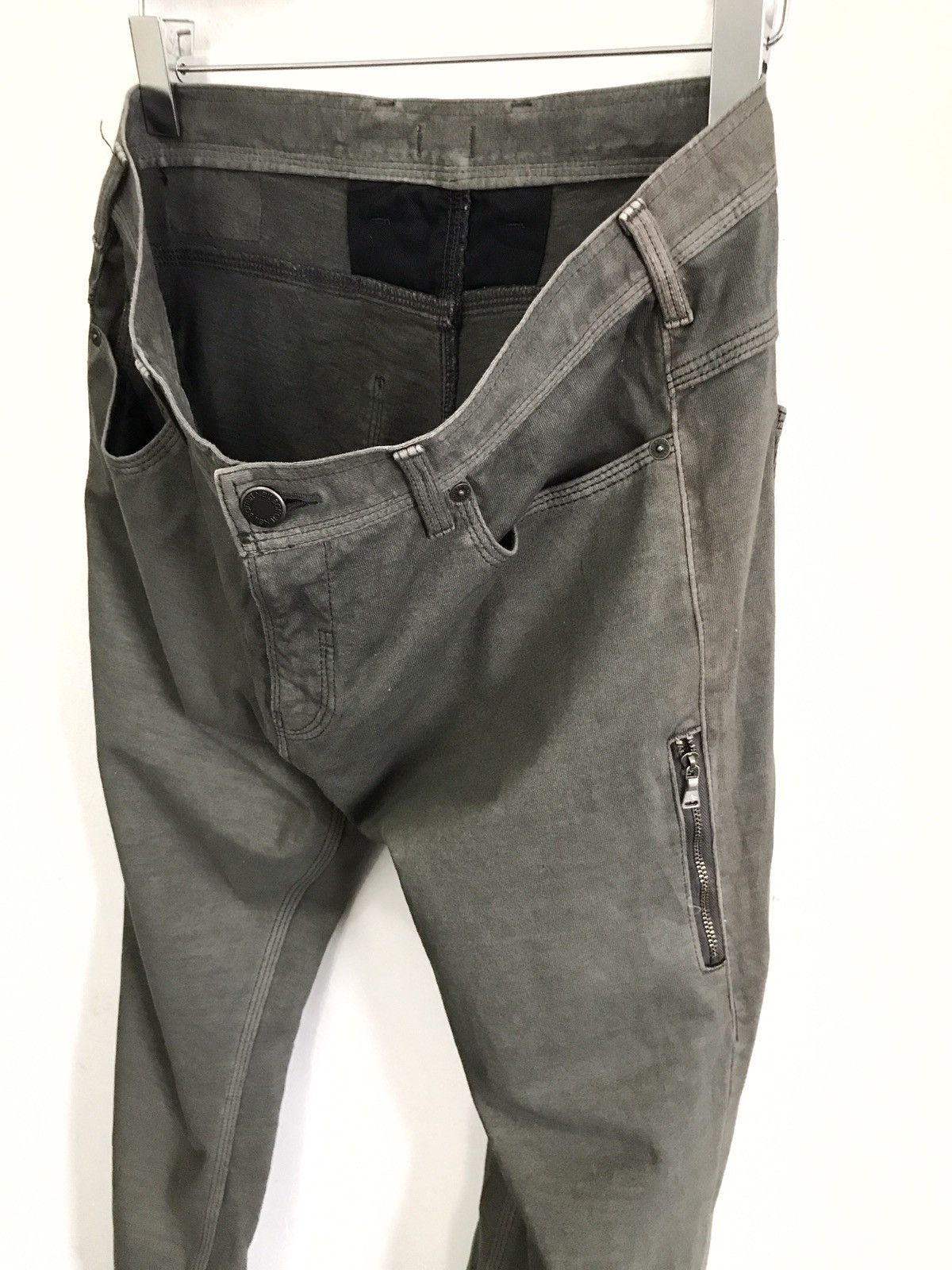 Neil Barrett Neil Barrett S/S 09 Skinny Fit Distressed Jeans Waist 32" Size US 32 / EU 48 - 3 Thumbnail