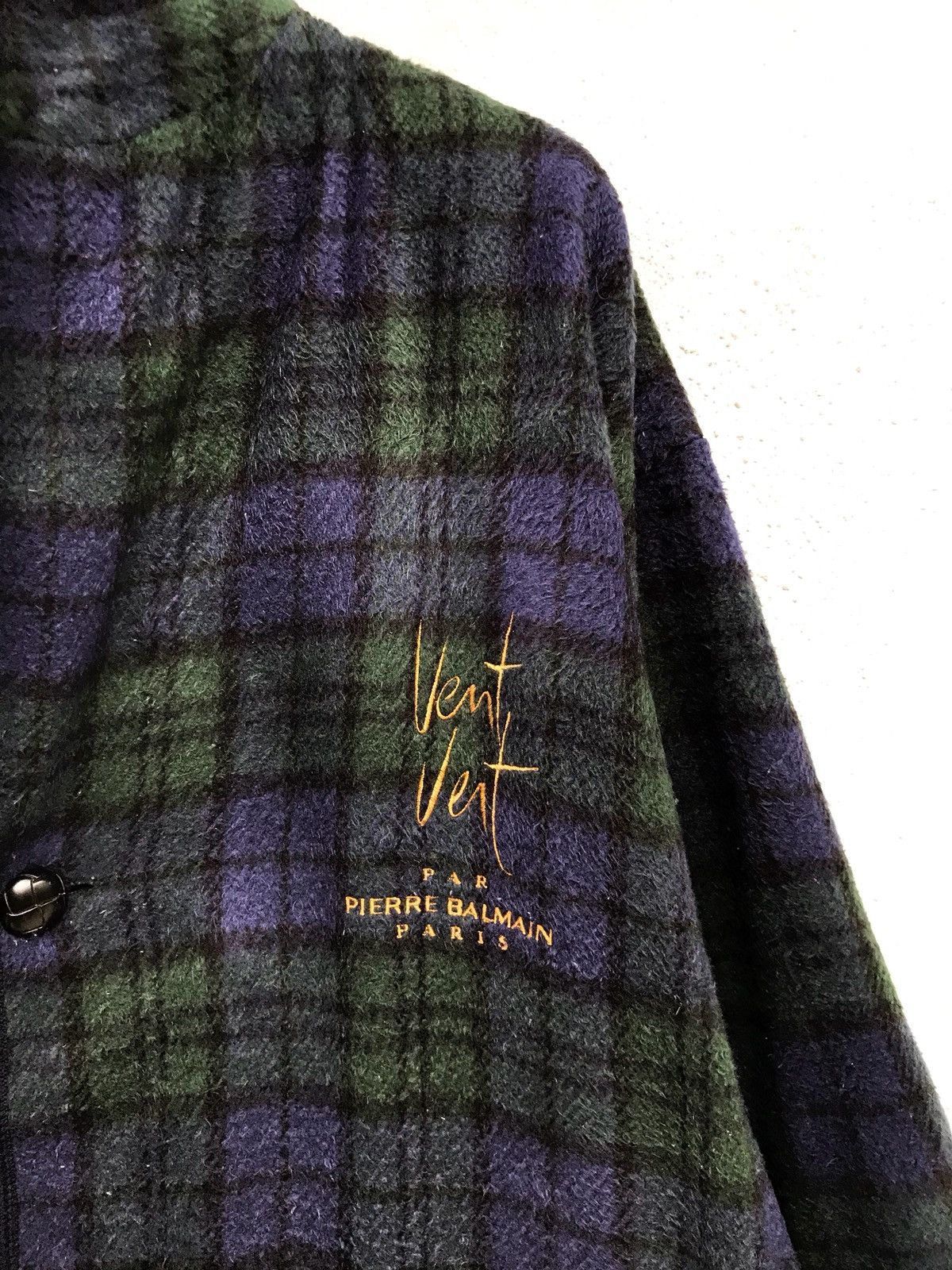 Pierre Balmain Pierre Balmain Checked Button Jacket Armpit 27”x34” Size US L / EU 52-54 / 3 - 2 Thumbnail