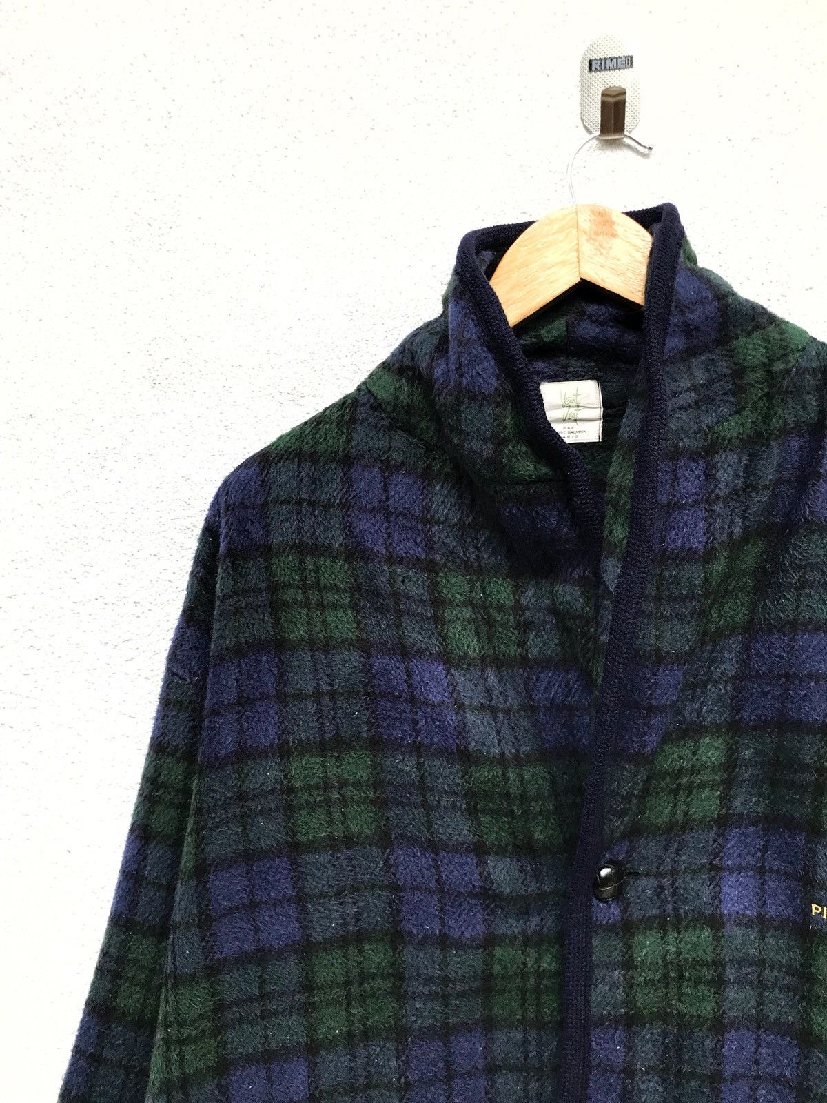 Pierre Balmain Pierre Balmain Checked Button Jacket Armpit 27”x34” Size US L / EU 52-54 / 3 - 4 Thumbnail
