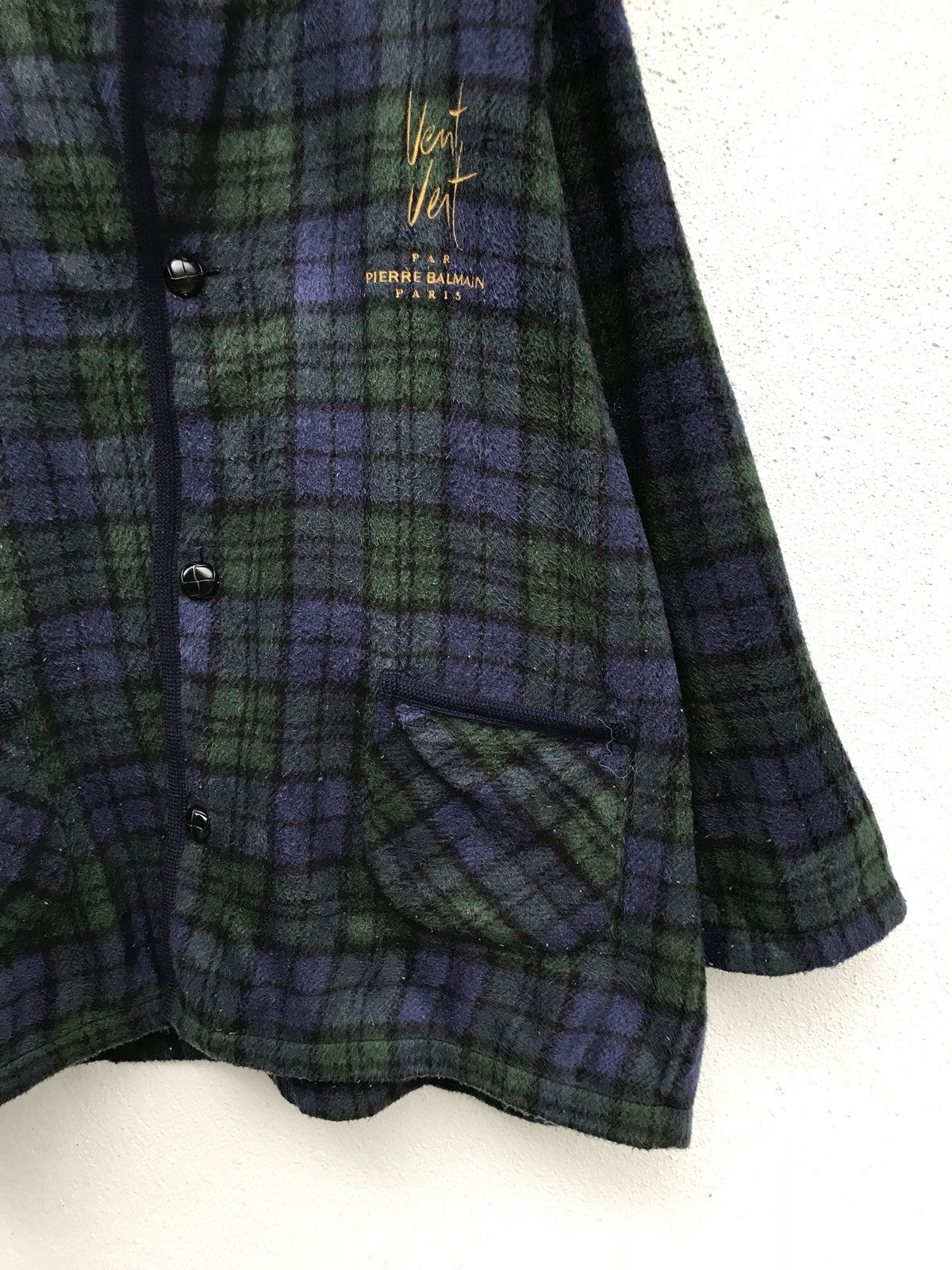 Pierre Balmain Pierre Balmain Checked Button Jacket Armpit 27”x34” Size US L / EU 52-54 / 3 - 5 Thumbnail