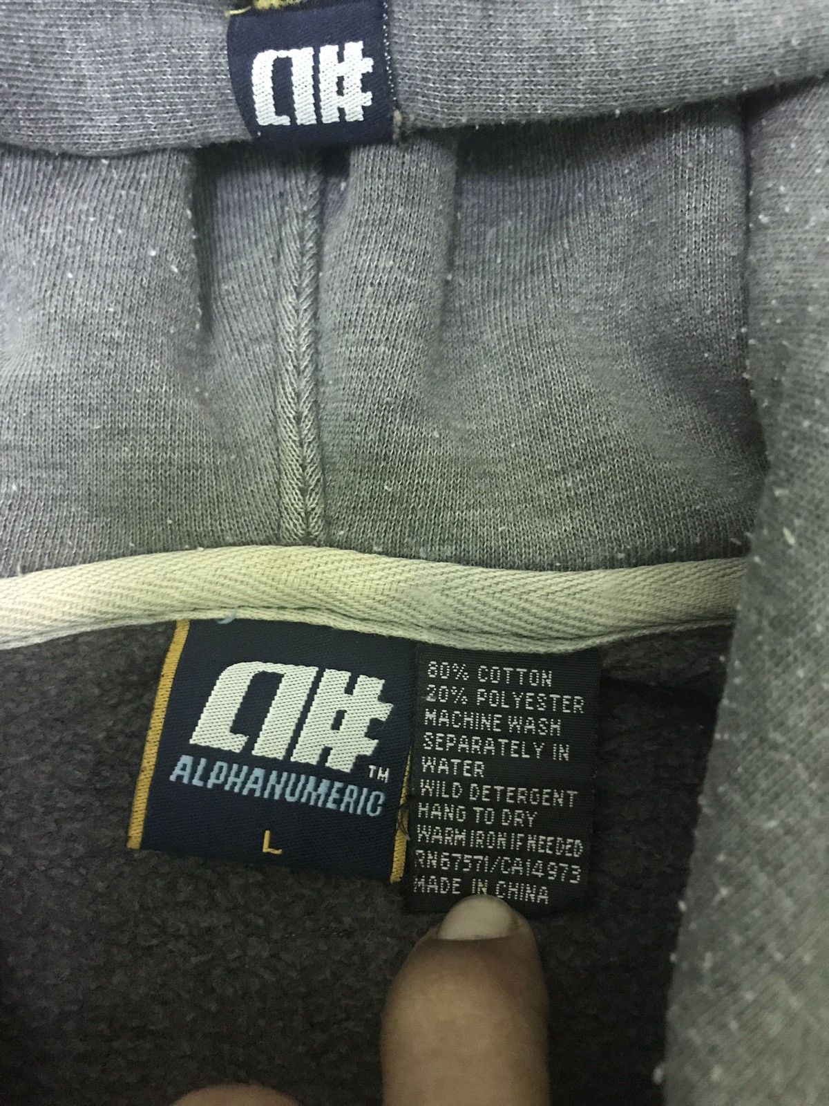 Alphanumeric × Japanese Brand × Vintage ‼️‼️ vintage alpha numeric very rare Size US L / EU 52-54 / 3 - 5 Thumbnail