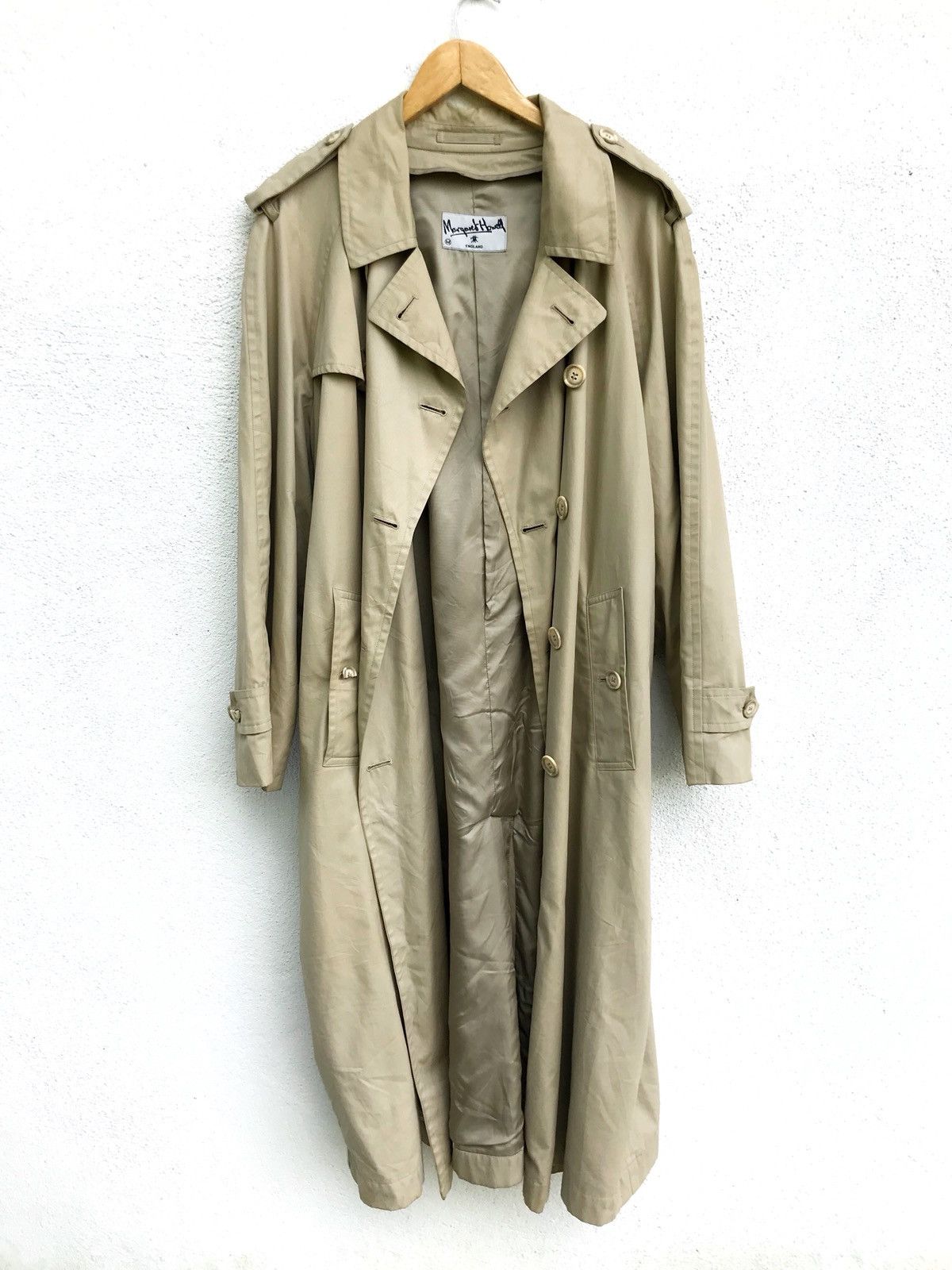 Margaret Howell Margaret Howell Trench Coat Jacket Armpit 26”x48” Size US M / EU 48-50 / 2 - 2 Thumbnail