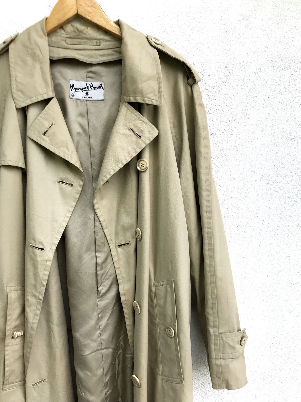 Margaret Howell Margaret Howell Trench Coat Jacket Armpit 26”x48” Size US M / EU 48-50 / 2 - 6 Thumbnail