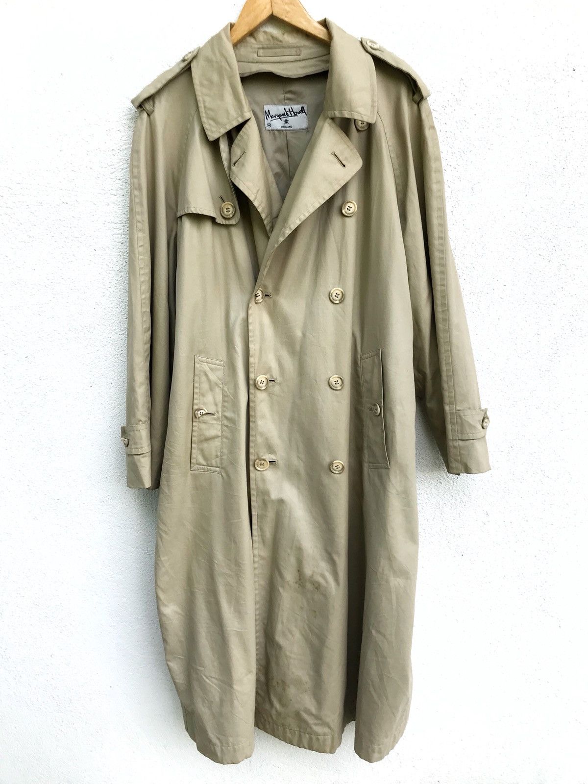 Margaret Howell Margaret Howell Trench Coat Jacket Armpit 26”x48” Size US M / EU 48-50 / 2 - 3 Thumbnail