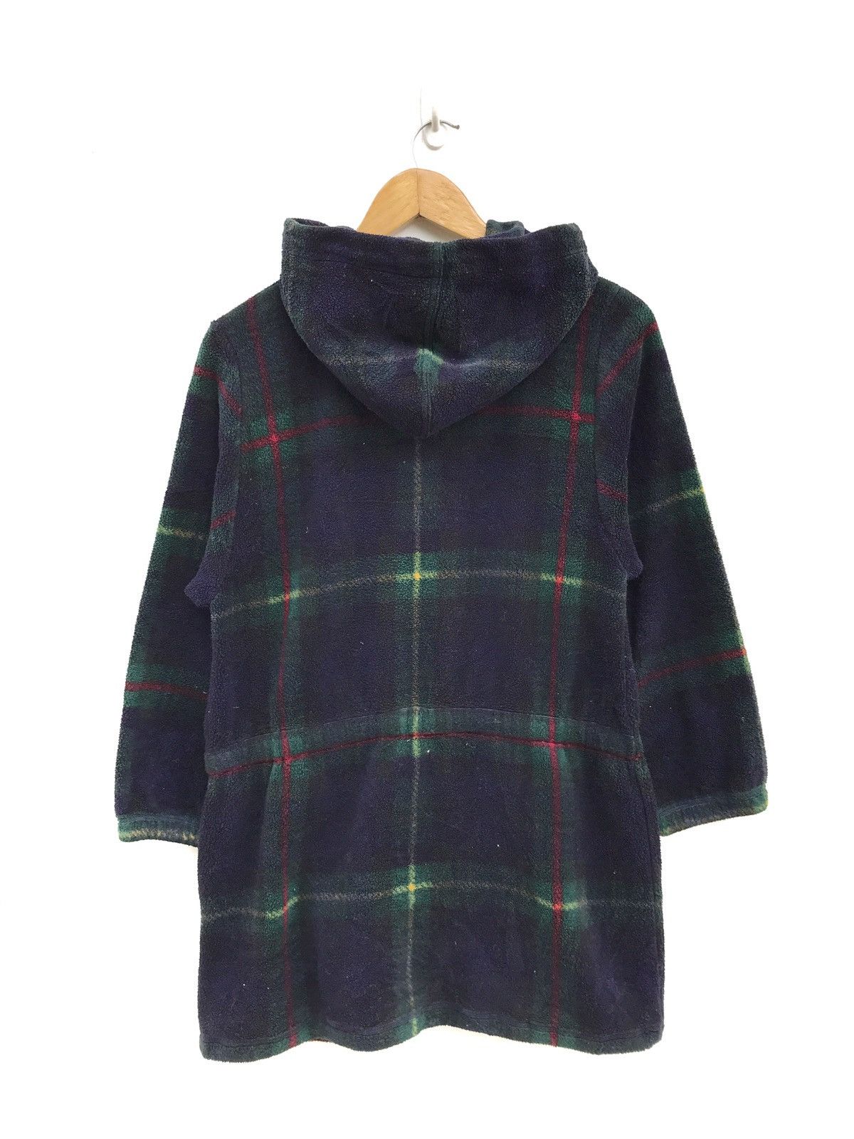 Polartec × Polo Ralph Lauren Polo Sport Ralph Lauren Fleece Hoodie Checkered Jacket Size US M / EU 48-50 / 2 - 2 Thumbnail
