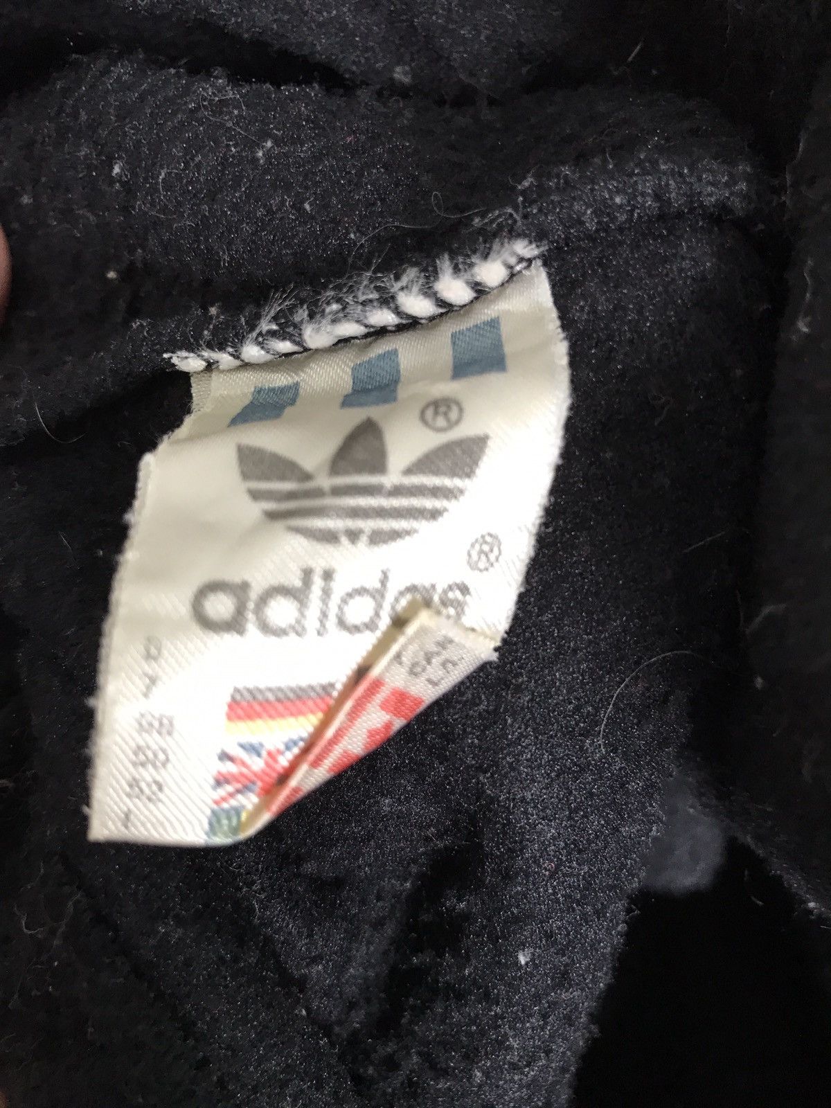 Adidas Adidas Fleece Big Logo Sweater Jacket Size US L / EU 52-54 / 3 - 5 Thumbnail