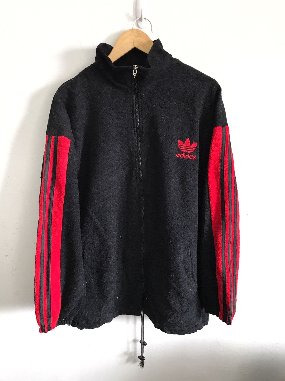 Adidas Adidas Fleece Big Logo Sweater Jacket Size US L / EU 52-54 / 3 - 2 Thumbnail