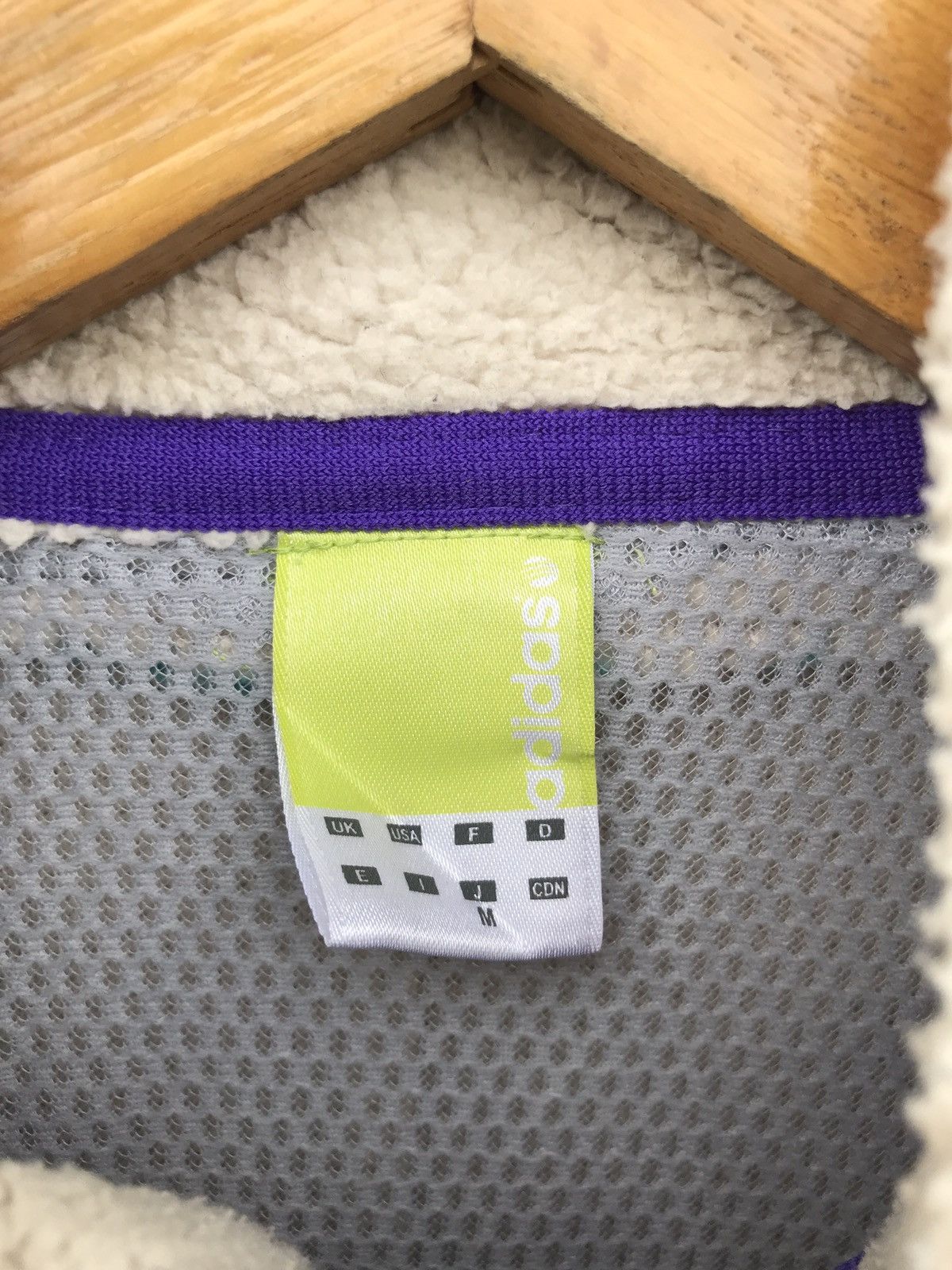Adidas Adidas Fleece Front Pocket Sherpa Patagonia Deep Pile Style Size US M / EU 48-50 / 2 - 4 Thumbnail