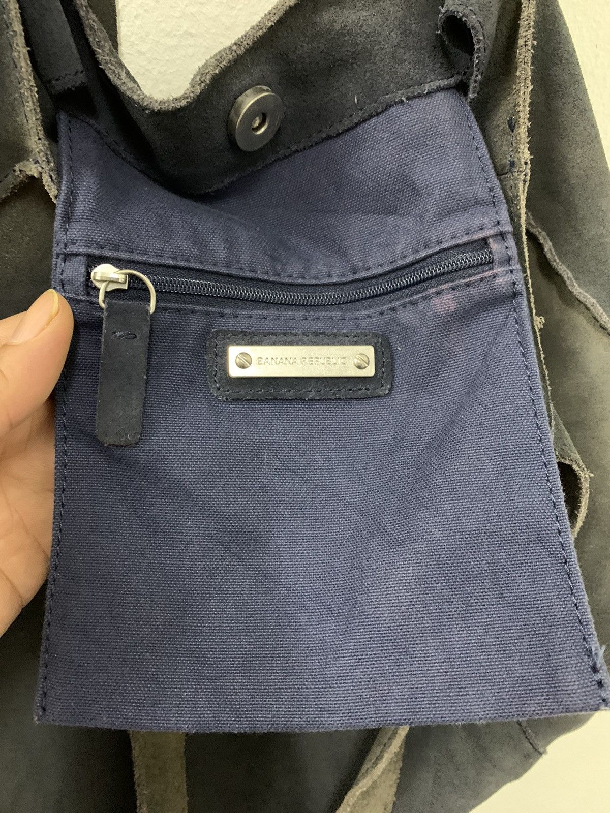 Banana Republic Banana Republic Leather Tote Bag Size ONE SIZE - 7 Thumbnail