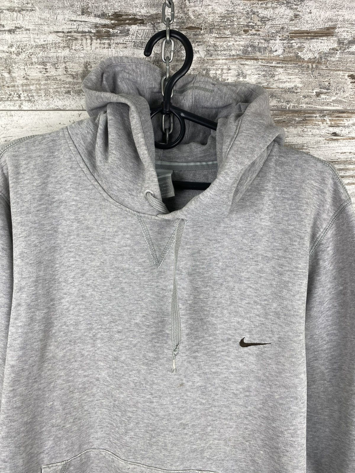 Nike Mens Vintage Nike basic Hoodie swoosh logo y2k streetwear Size US S / EU 44-46 / 1 - 3 Thumbnail