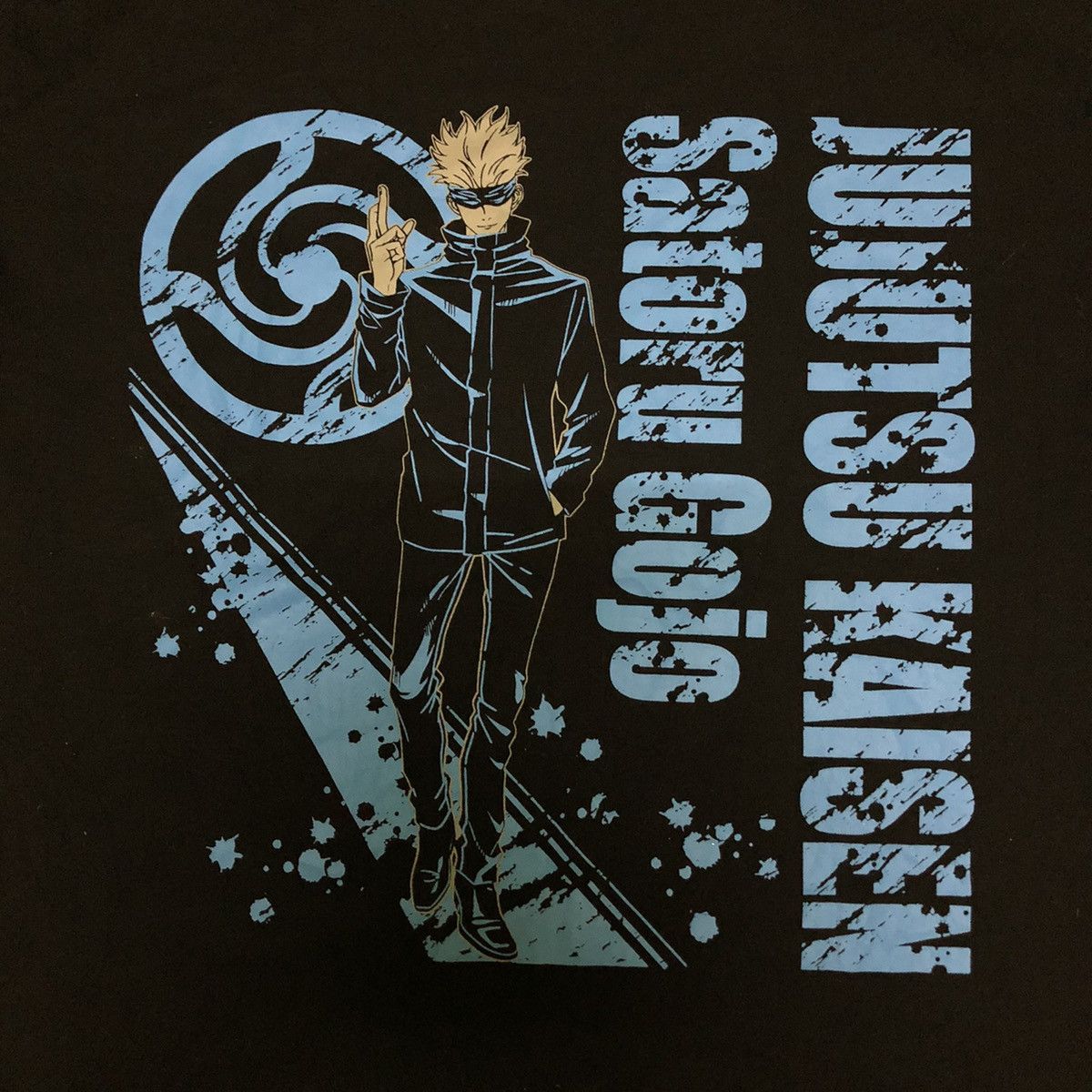 Anime × Cartoon Network × Japanese Brand Anime Jujutsu Kaisen Satoru Gojo Manga Tee Size US L / EU 52-54 / 3 - 4 Thumbnail