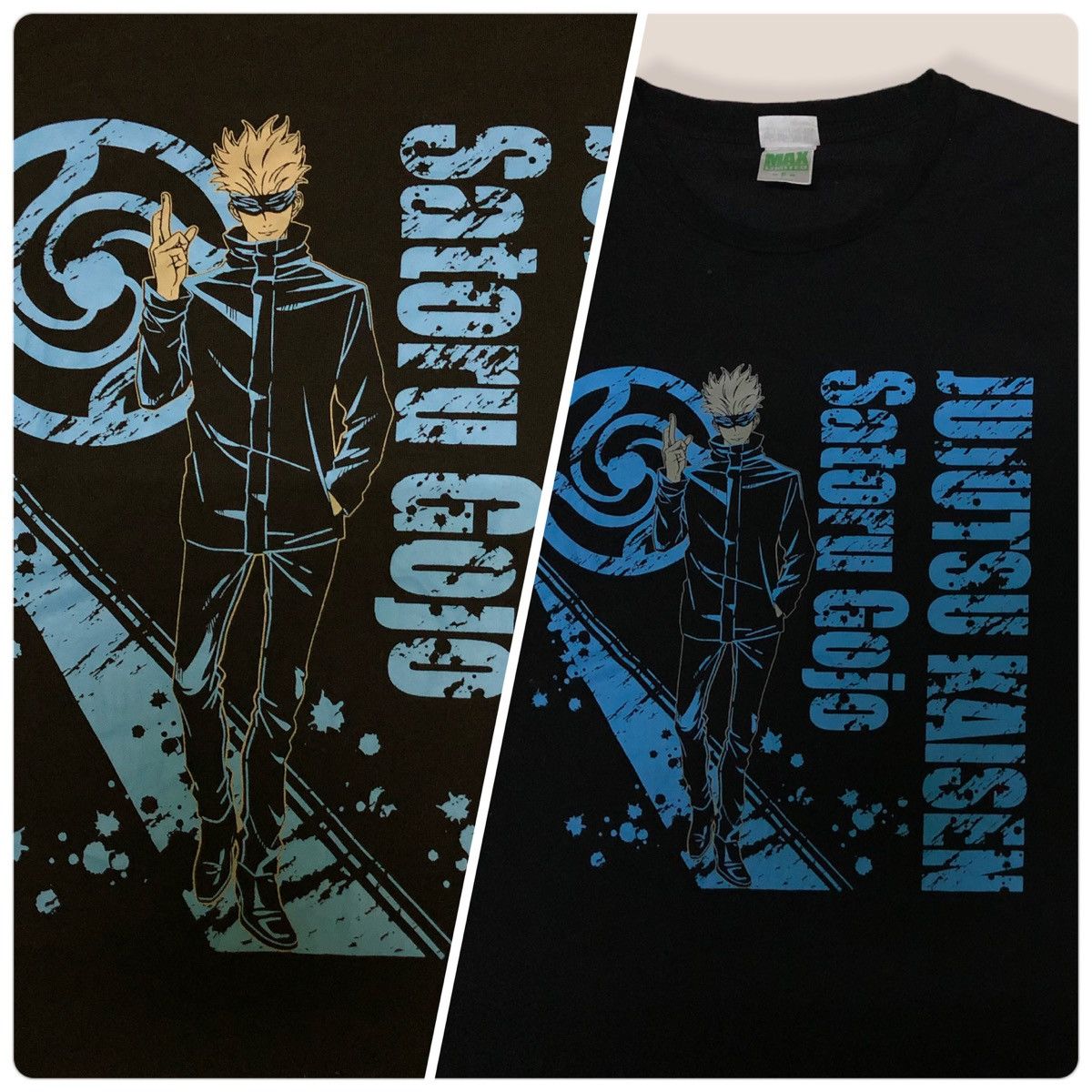 Anime × Cartoon Network × Japanese Brand Anime Jujutsu Kaisen Satoru Gojo Manga Tee Size US L / EU 52-54 / 3 - 1 Thumbnail