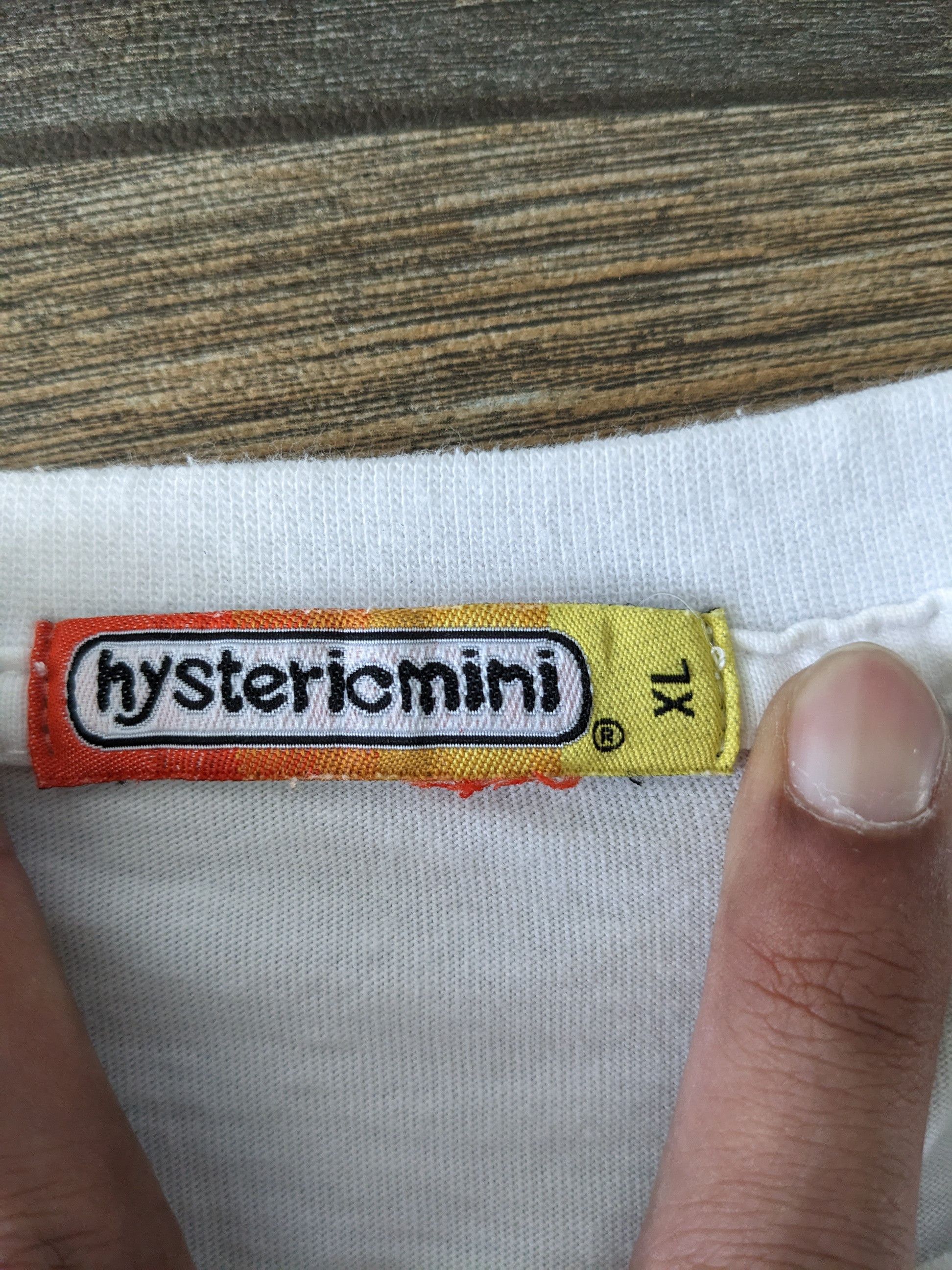 Hysteric Glamour × Japanese Brand × Vintage Vintage Hysteric Mini Big Logo Made In Japan Size US M / EU 48-50 / 2 - 3 Thumbnail