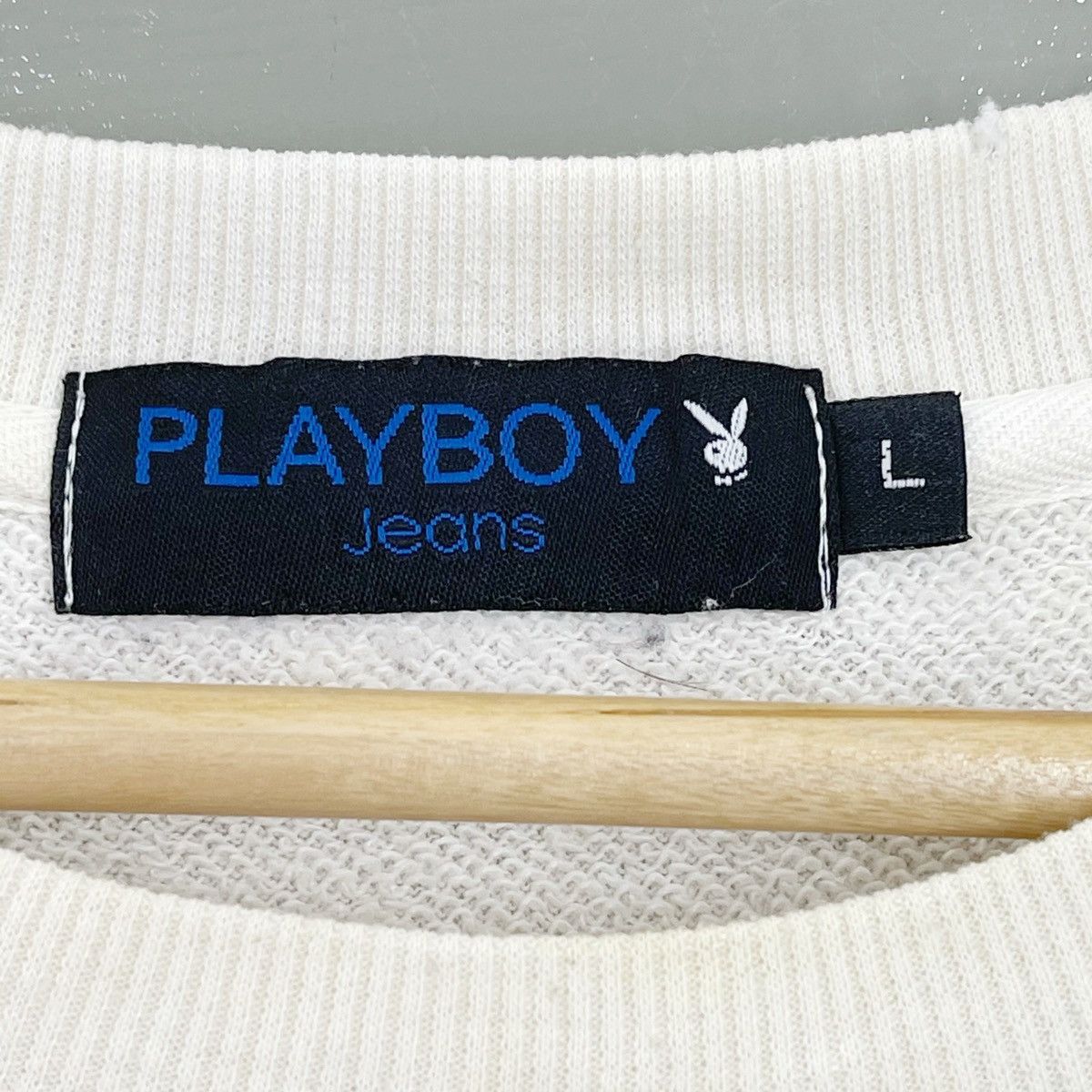 Playboy Vintage Playboy Embroidery Logo Crewneck Sweatshirt Size M Size US M / EU 48-50 / 2 - 9 Thumbnail