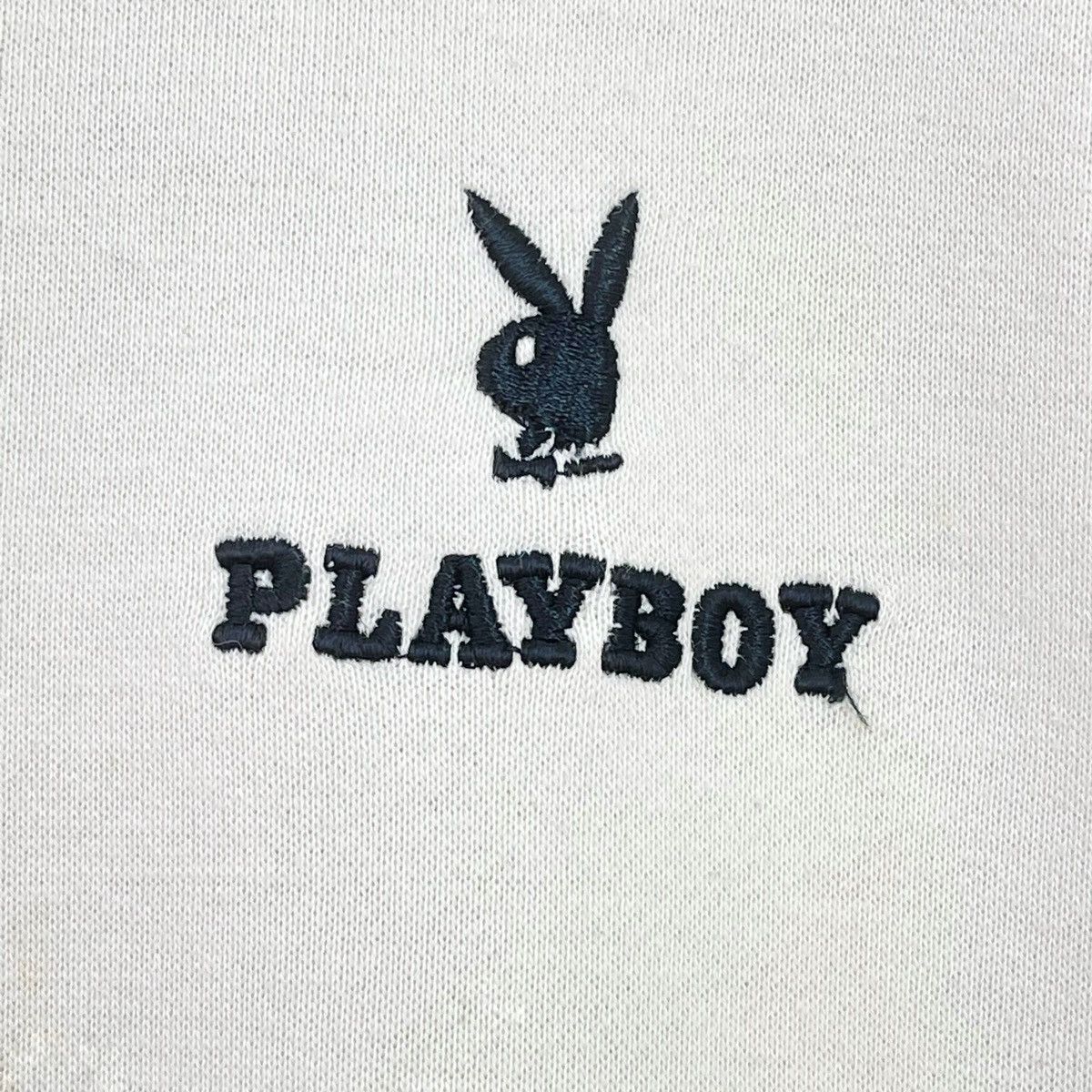 Playboy Vintage Playboy Embroidery Logo Crewneck Sweatshirt Size M Size US M / EU 48-50 / 2 - 8 Thumbnail