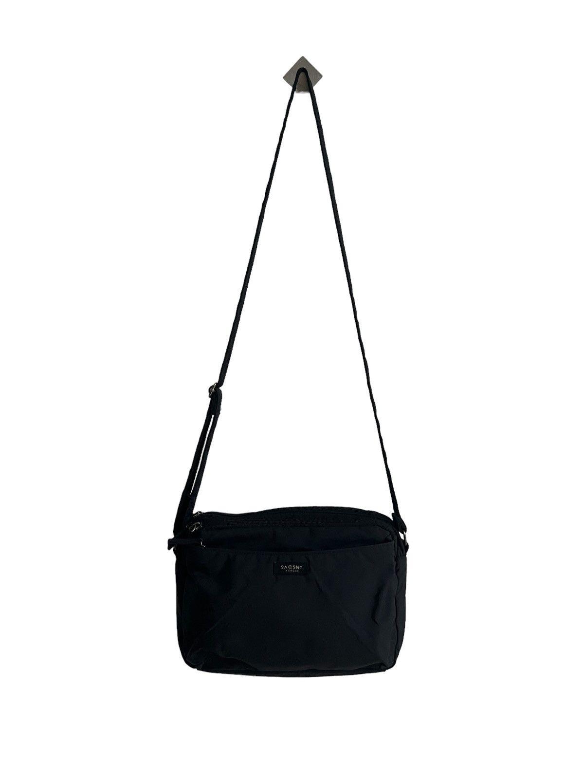 Y's for Men × Yohji Yamamoto Yohji Yamamoto Y'saccs Nylon Tanker Parachute Crossbody Bag Size ONE SIZE - 5 Thumbnail