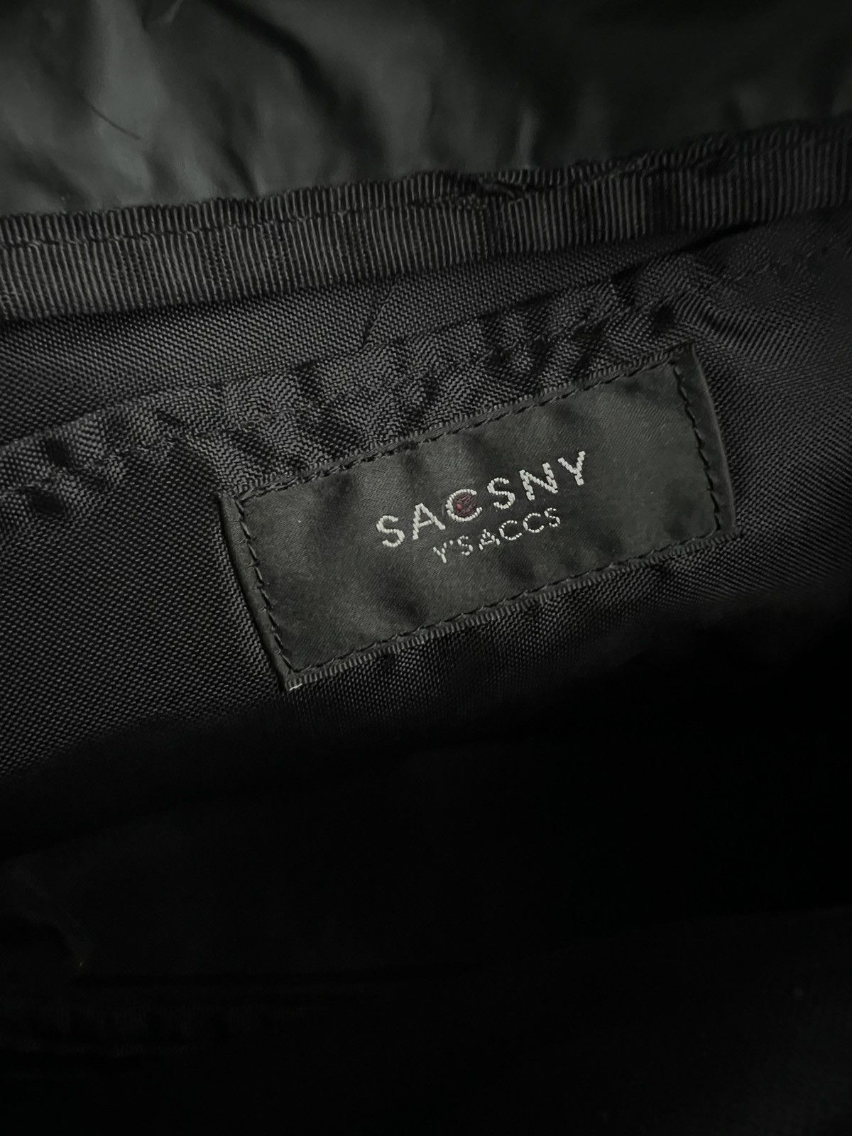 Y's for Men × Yohji Yamamoto Yohji Yamamoto Y'saccs Nylon Tanker Parachute Crossbody Bag Size ONE SIZE - 13 Thumbnail