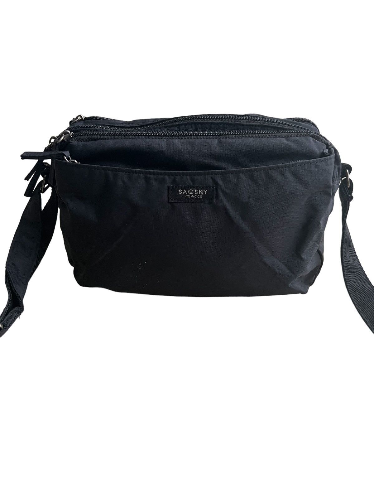 Y's for Men × Yohji Yamamoto Yohji Yamamoto Y'saccs Nylon Tanker Parachute Crossbody Bag Size ONE SIZE - 2 Thumbnail