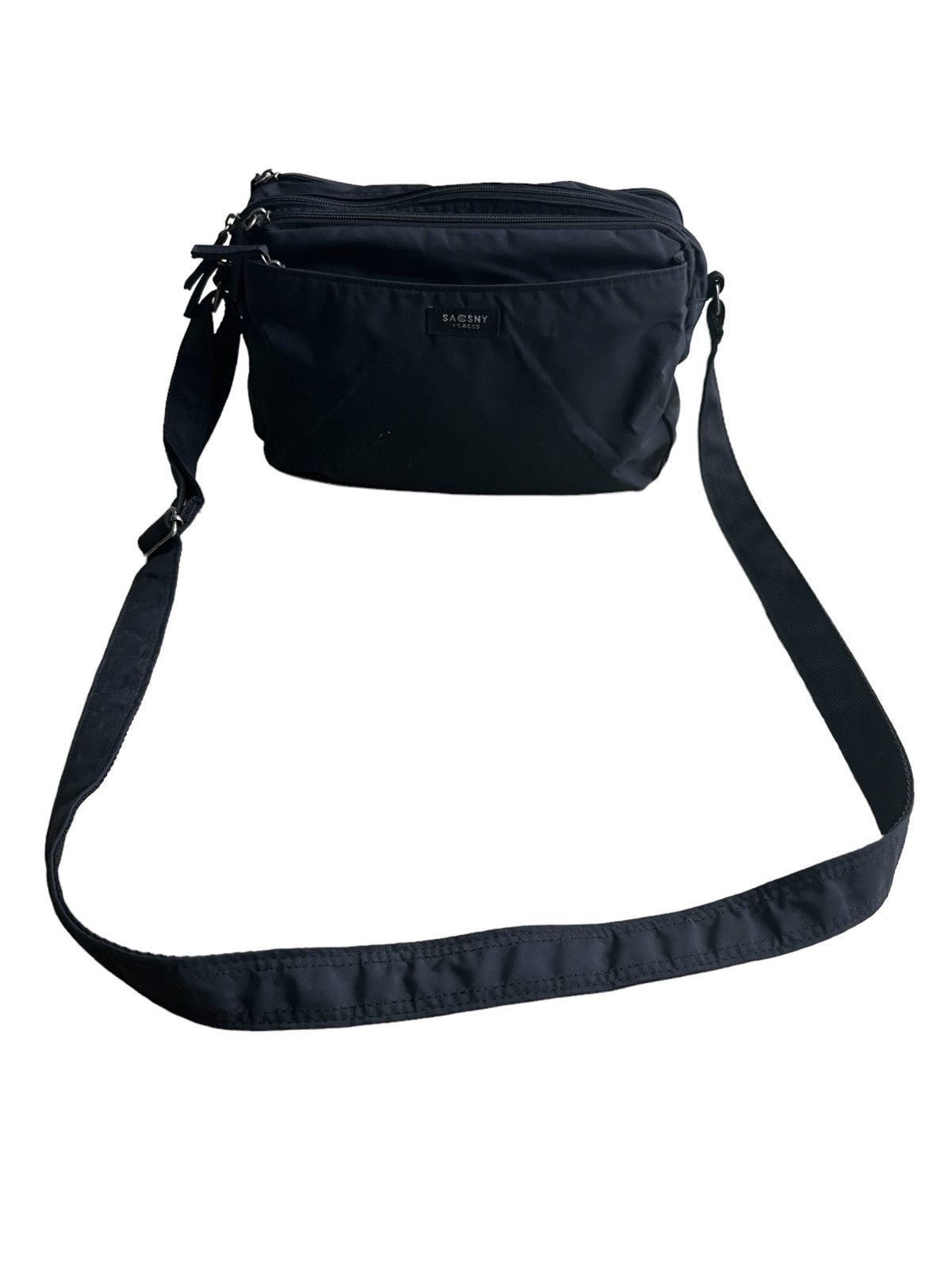 Y's for Men × Yohji Yamamoto Yohji Yamamoto Y'saccs Nylon Tanker Parachute Crossbody Bag Size ONE SIZE - 8 Thumbnail