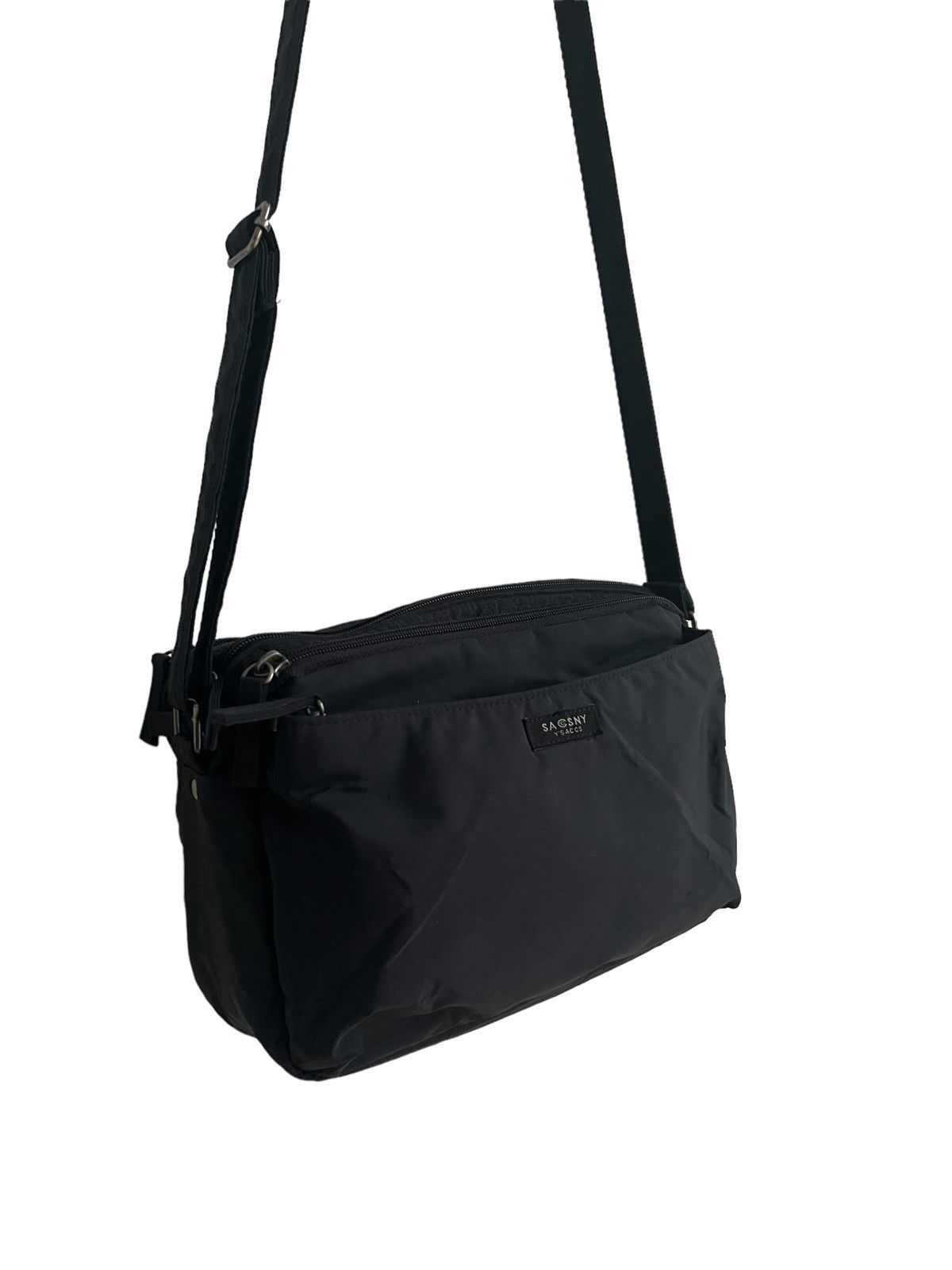 Y's for Men × Yohji Yamamoto Yohji Yamamoto Y'saccs Nylon Tanker Parachute Crossbody Bag Size ONE SIZE - 6 Thumbnail