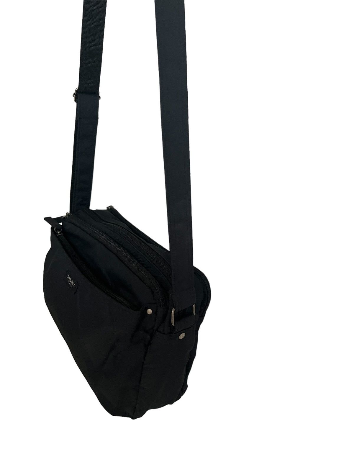 Y's for Men × Yohji Yamamoto Yohji Yamamoto Y'saccs Nylon Tanker Parachute Crossbody Bag Size ONE SIZE - 11 Thumbnail