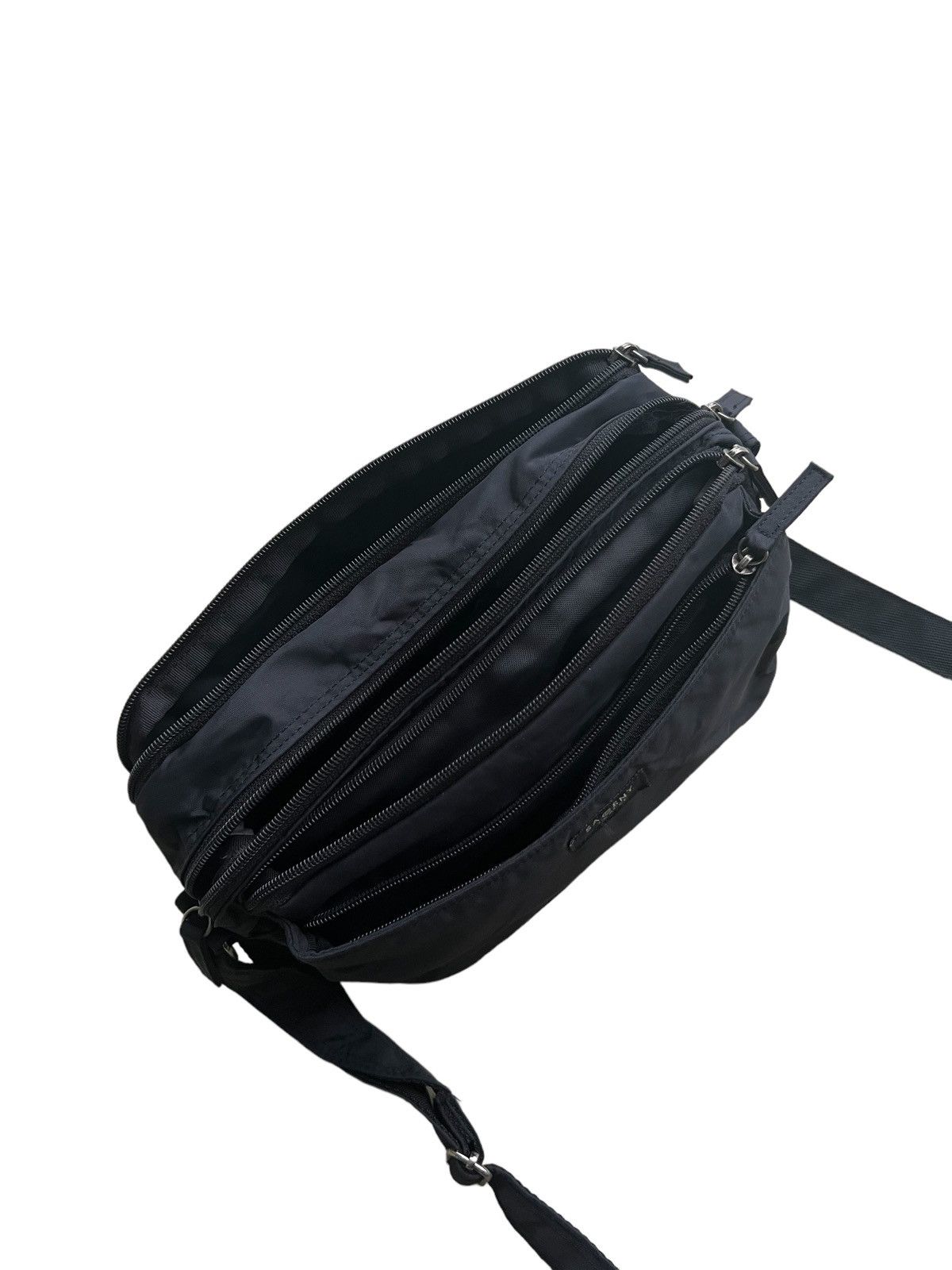 Y's for Men × Yohji Yamamoto Yohji Yamamoto Y'saccs Nylon Tanker Parachute Crossbody Bag Size ONE SIZE - 12 Thumbnail