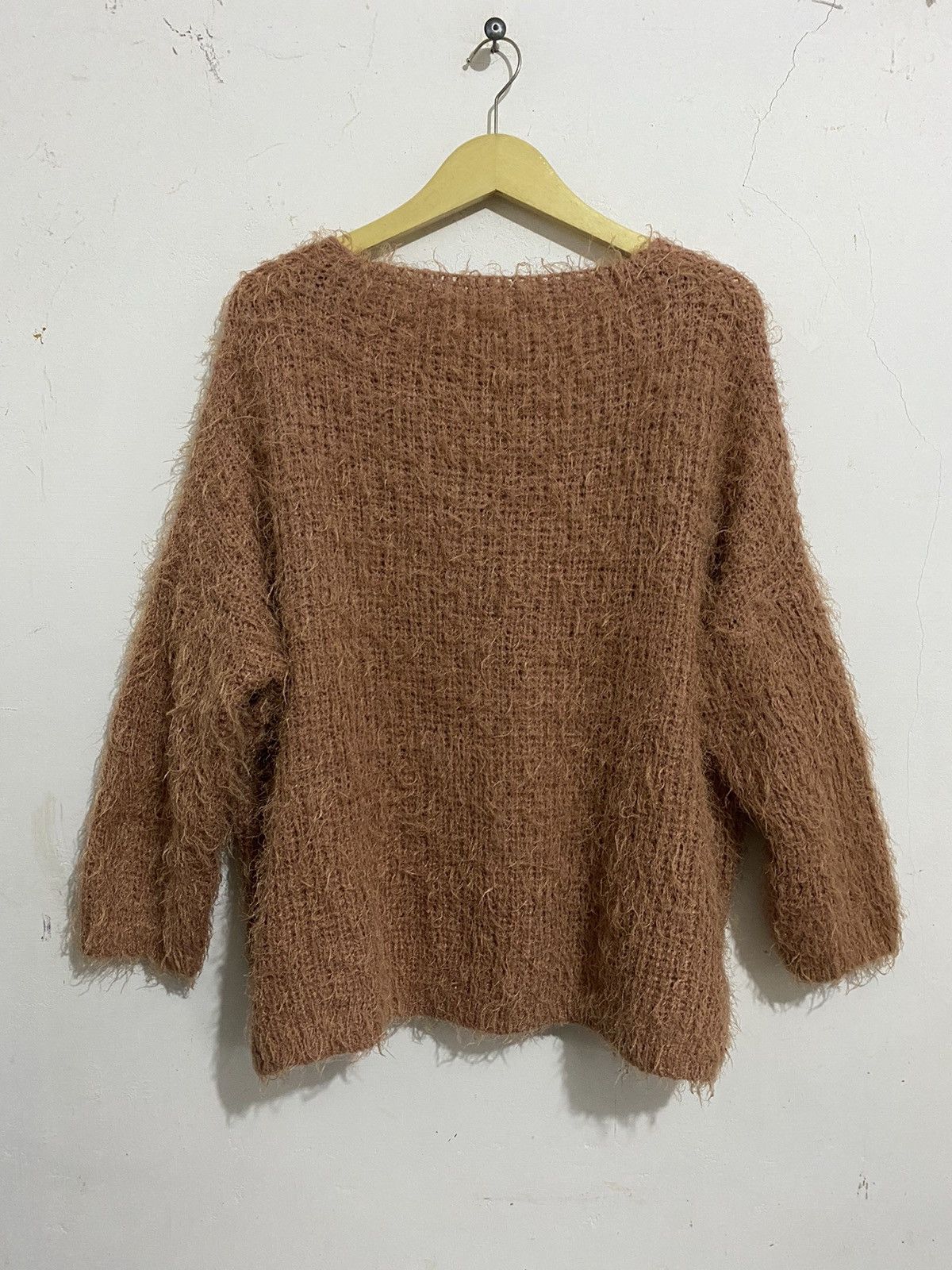 20471120 🖤BLACKDAY🖤Japanese Brand Unknow Mohair Knitted Grunge Size US XL / EU 56 / 4 - 2 Thumbnail