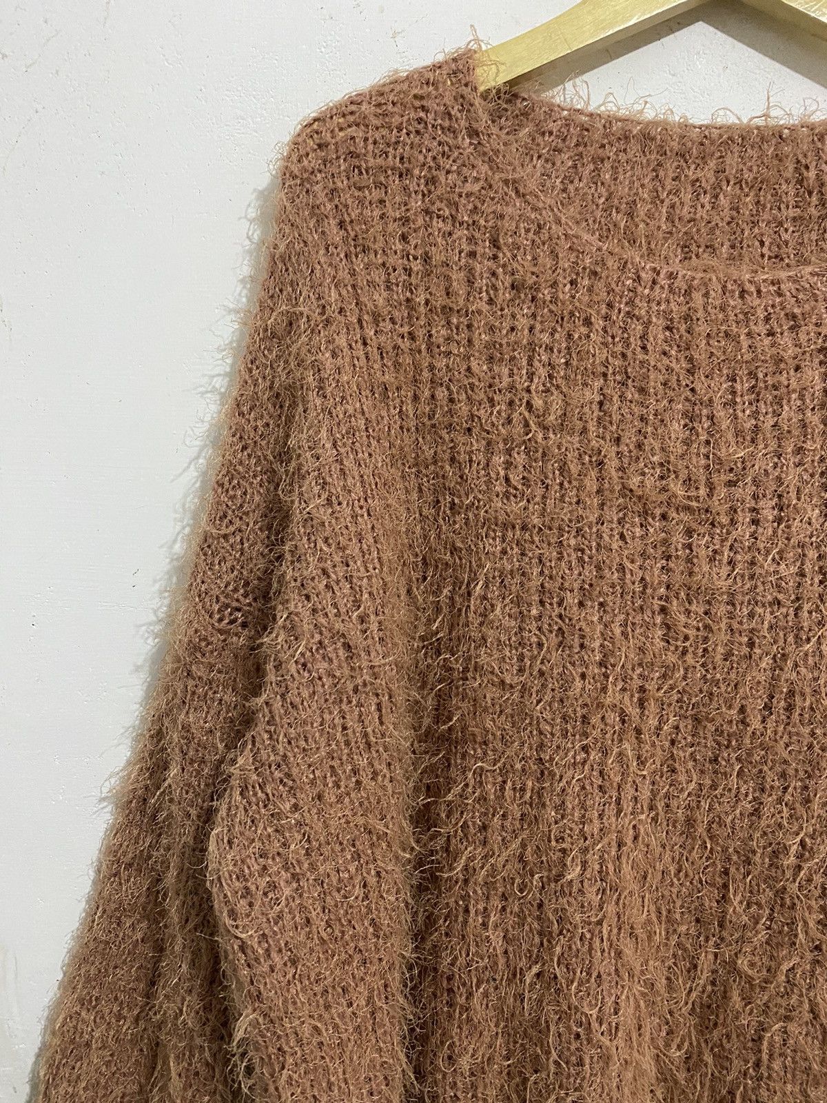 20471120 🖤BLACKDAY🖤Japanese Brand Unknow Mohair Knitted Grunge Size US XL / EU 56 / 4 - 3 Thumbnail