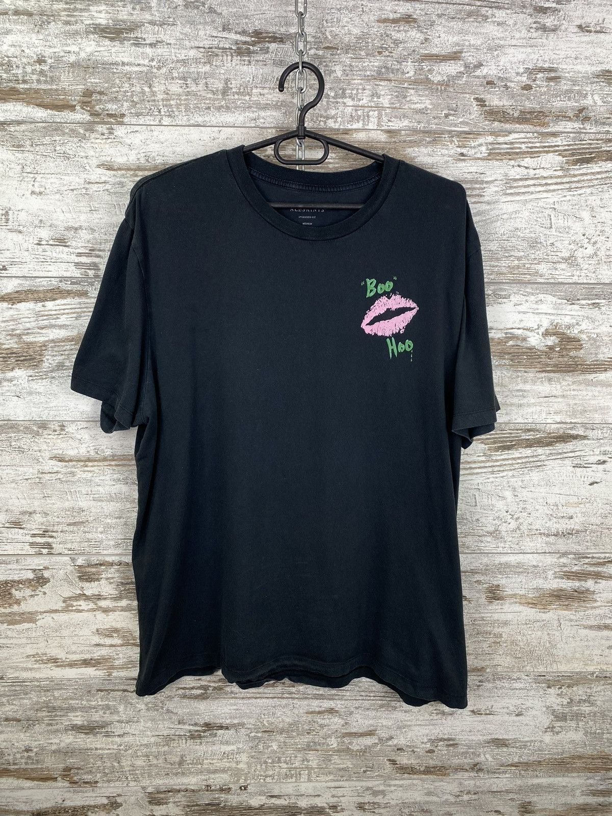 Allsaints × Japanese Brand Mens AllSaints Boohoo SS crew T-shirt Size US M / EU 48-50 / 2 - 3 Thumbnail