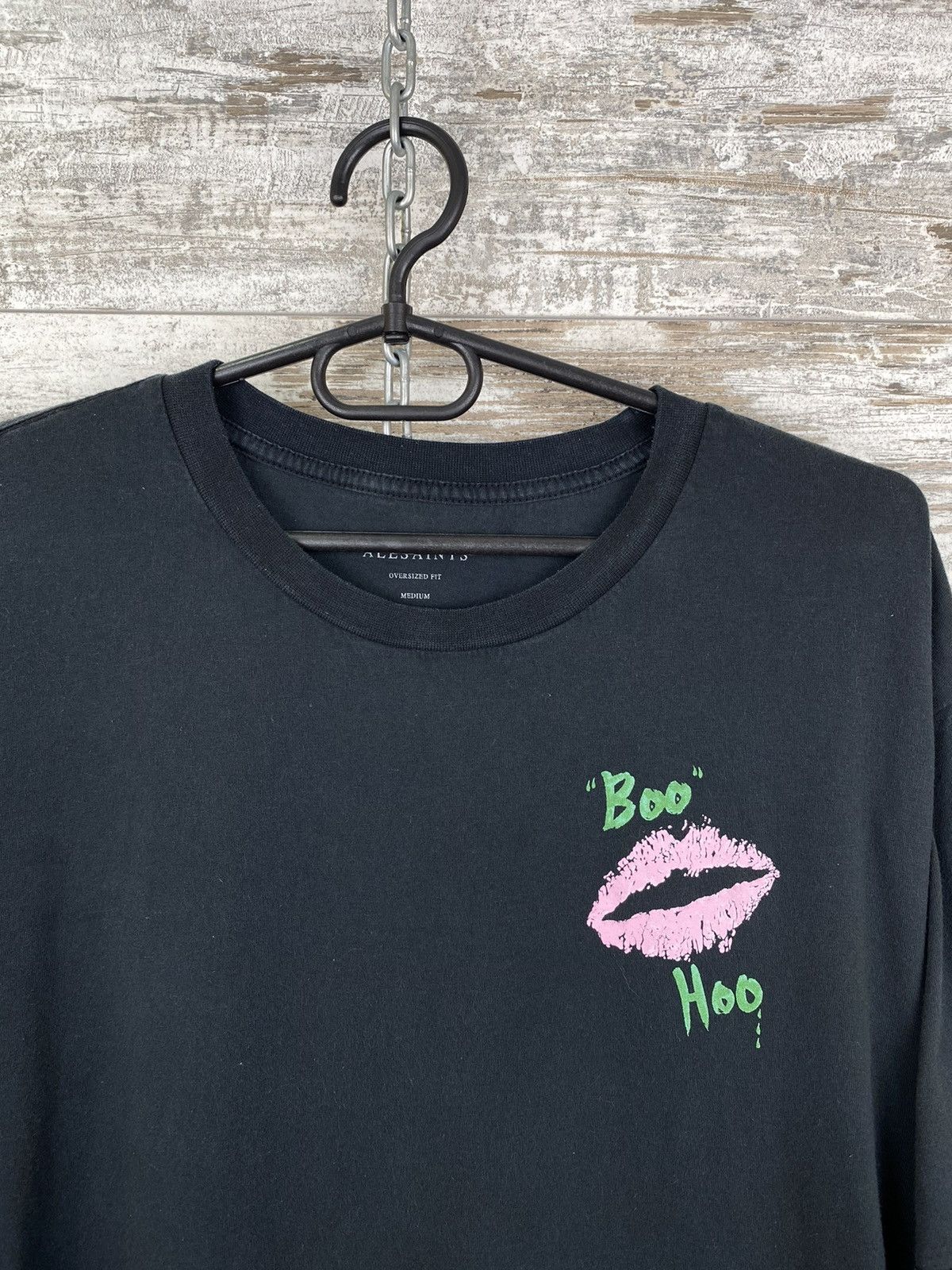 Allsaints × Japanese Brand Mens AllSaints Boohoo SS crew T-shirt Size US M / EU 48-50 / 2 - 4 Thumbnail