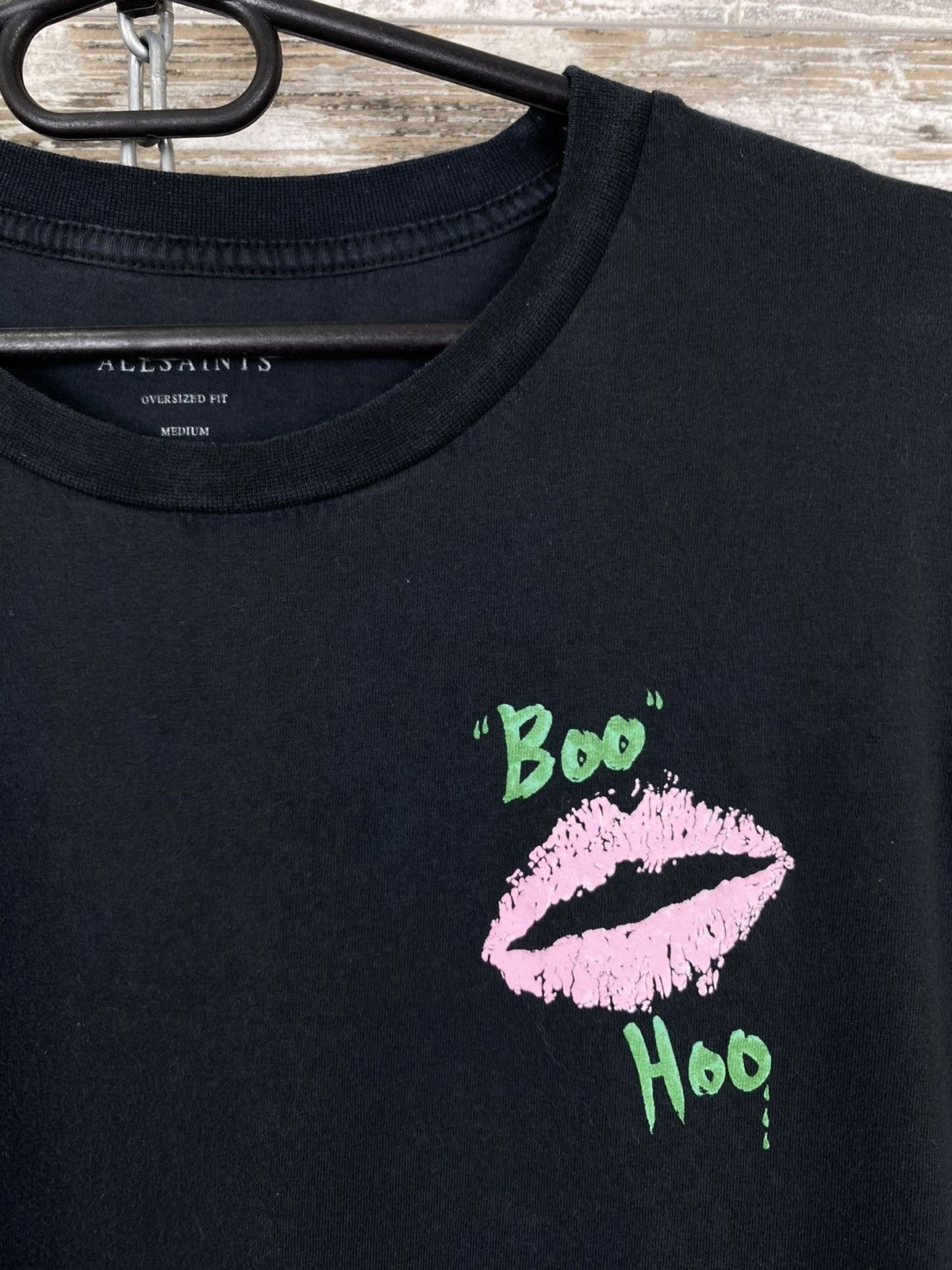 Allsaints × Japanese Brand Mens AllSaints Boohoo SS crew T-shirt Size US M / EU 48-50 / 2 - 6 Thumbnail