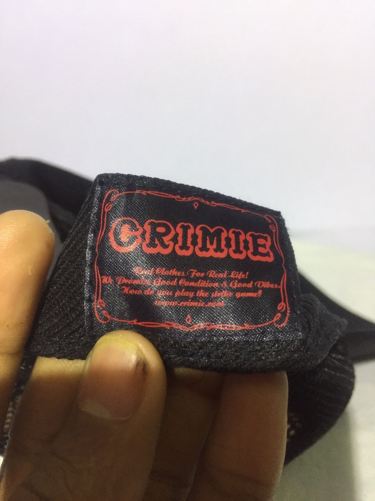 Japanese Brand Crimie Graphic Trucker Hat Size ONE SIZE - 10 Thumbnail