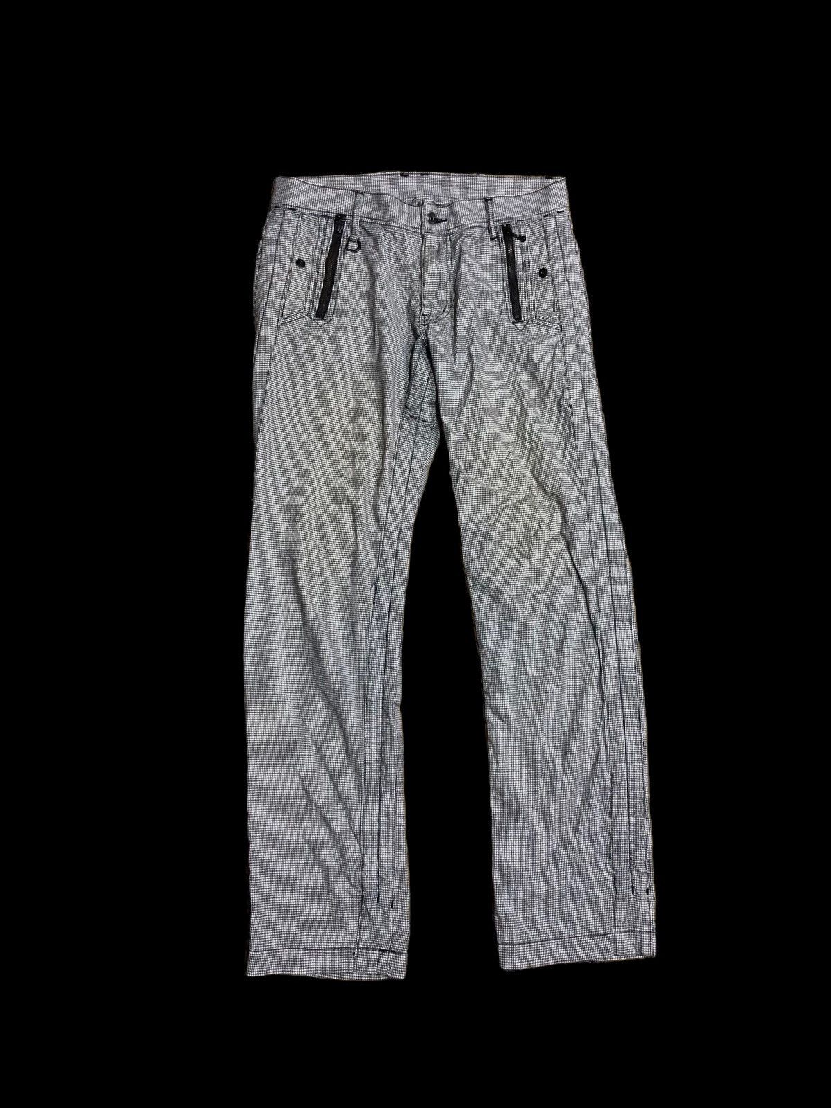 HIDEAWAYS × Nicole Club NICOLE HIDEAWAYS PLAID STRECTHABLE PANT Size US 32 / EU 48 - 1 Thumbnail