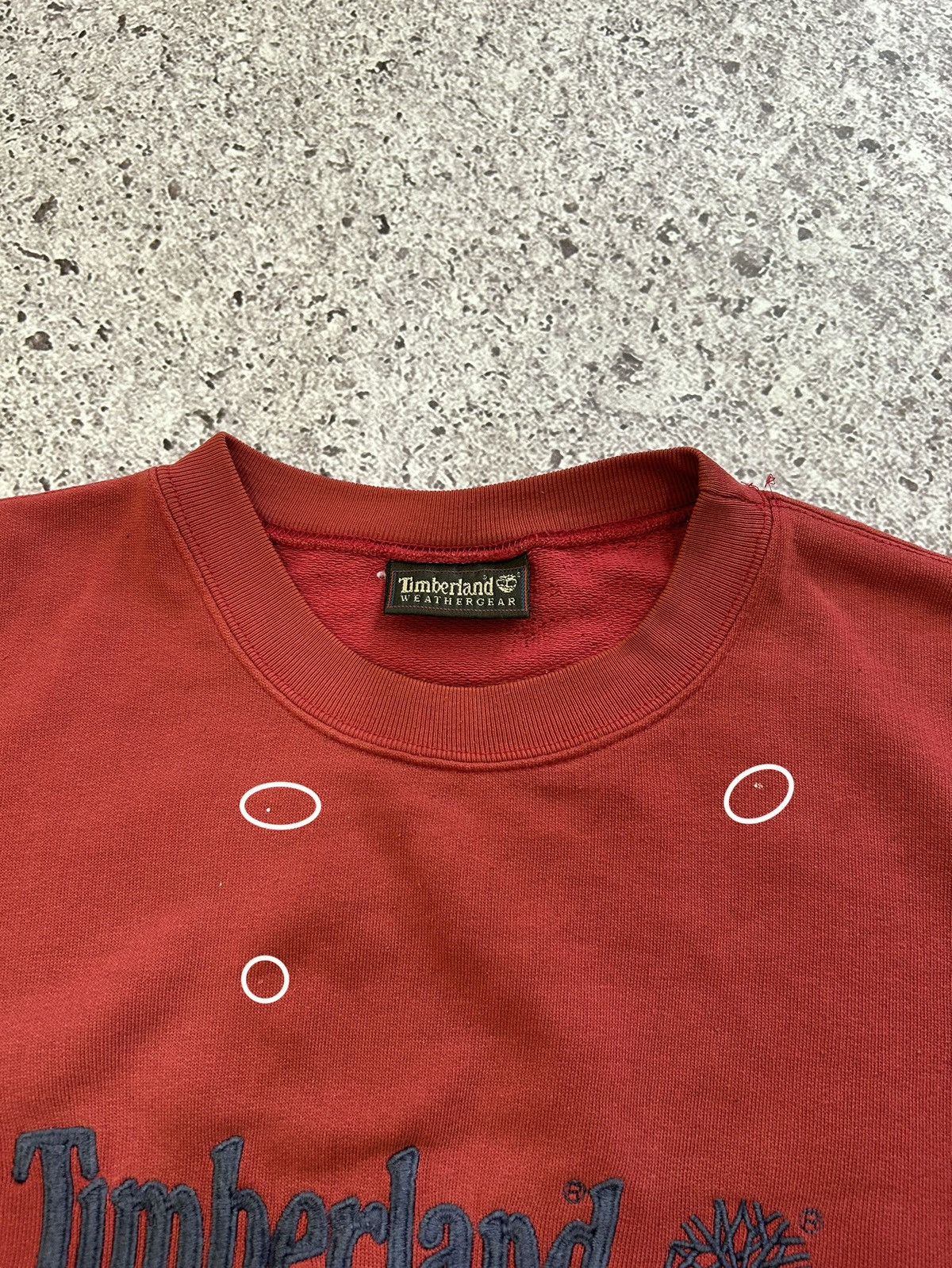 Timberland × Vintage Timberland sweatshirt vintage rare big logo sweater Y2K Hype Size US XL / EU 56 / 4 - 5 Thumbnail