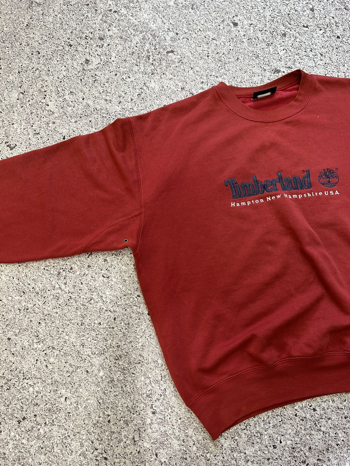 Timberland × Vintage Timberland sweatshirt vintage rare big logo sweater Y2K Hype Size US XL / EU 56 / 4 - 12 Thumbnail