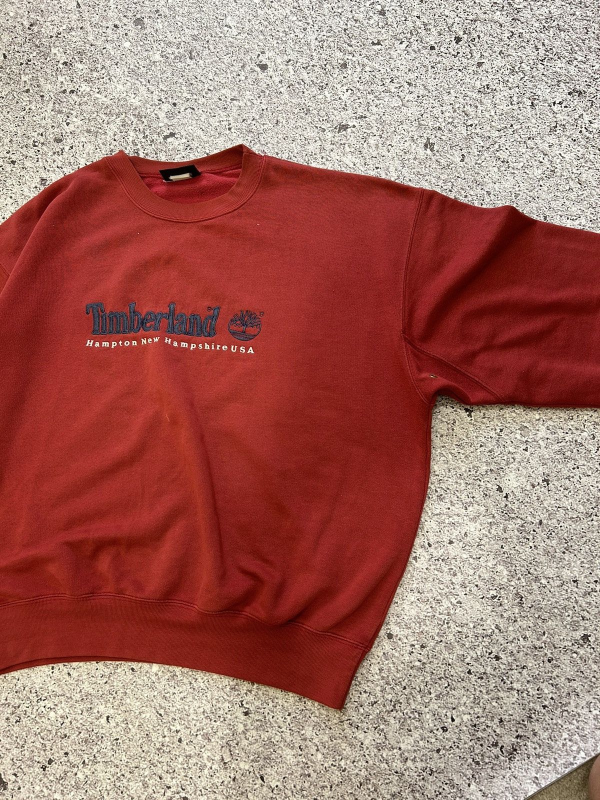 Timberland × Vintage Timberland sweatshirt vintage rare big logo sweater Y2K Hype Size US XL / EU 56 / 4 - 11 Thumbnail