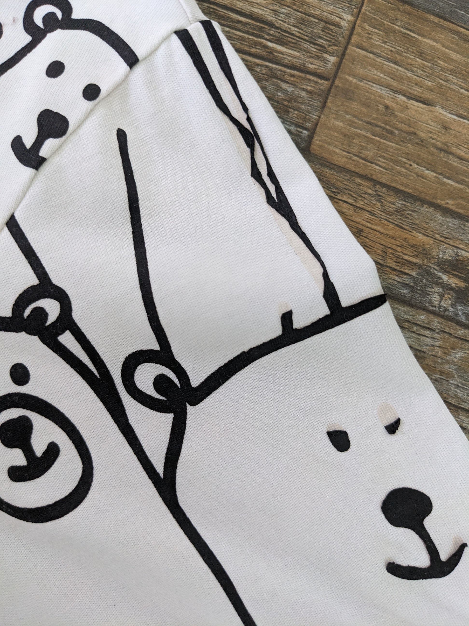 Japanese Brand × Vintage Vintage Kilo Meters Bear Shirt Fullprint Size US L / EU 52-54 / 3 - 9 Thumbnail