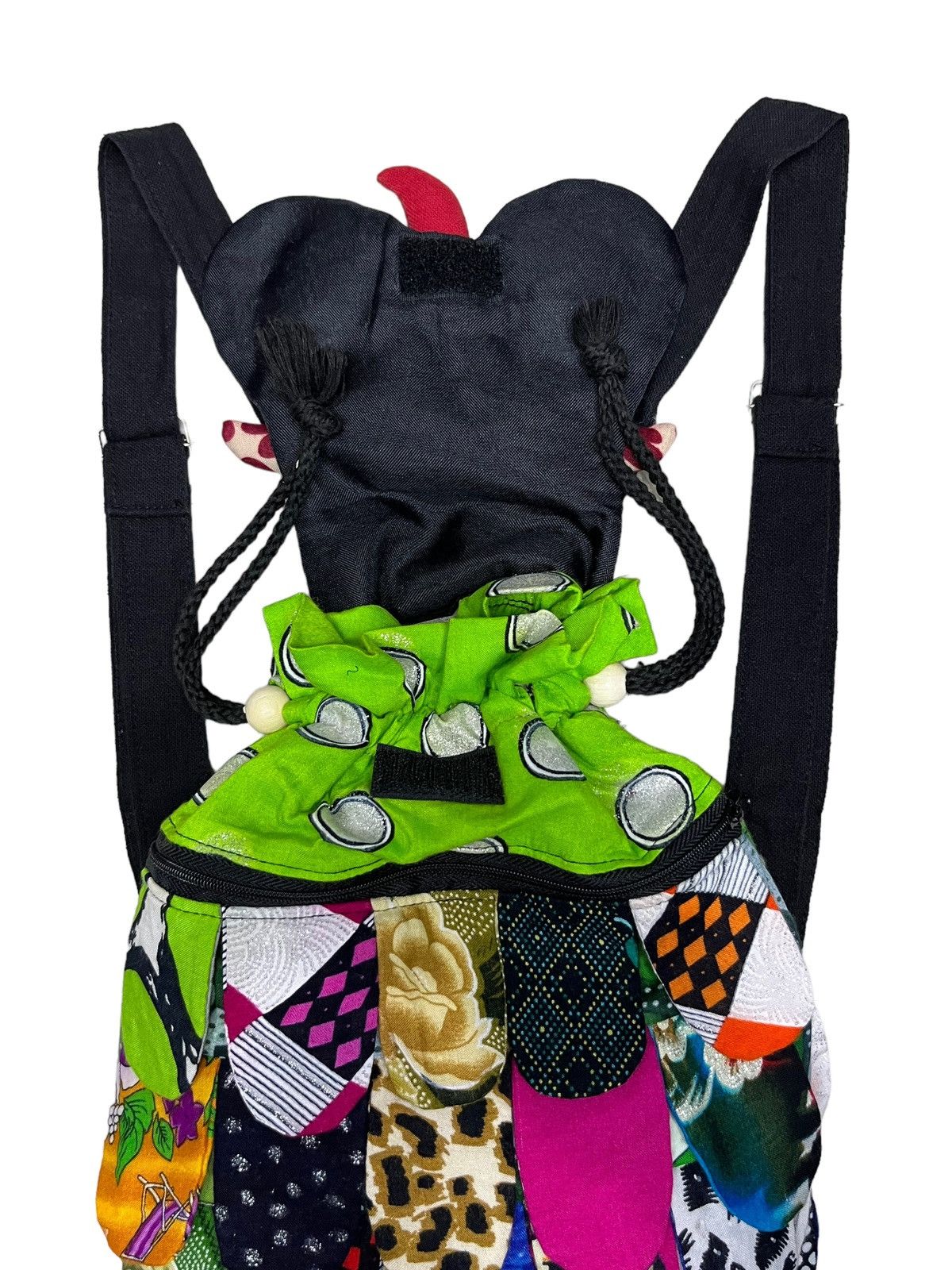 Japanese Brand 🔥Custom Owl Patchwork Art Kapital Design Mini Backpack Size ONE SIZE - 13 Thumbnail