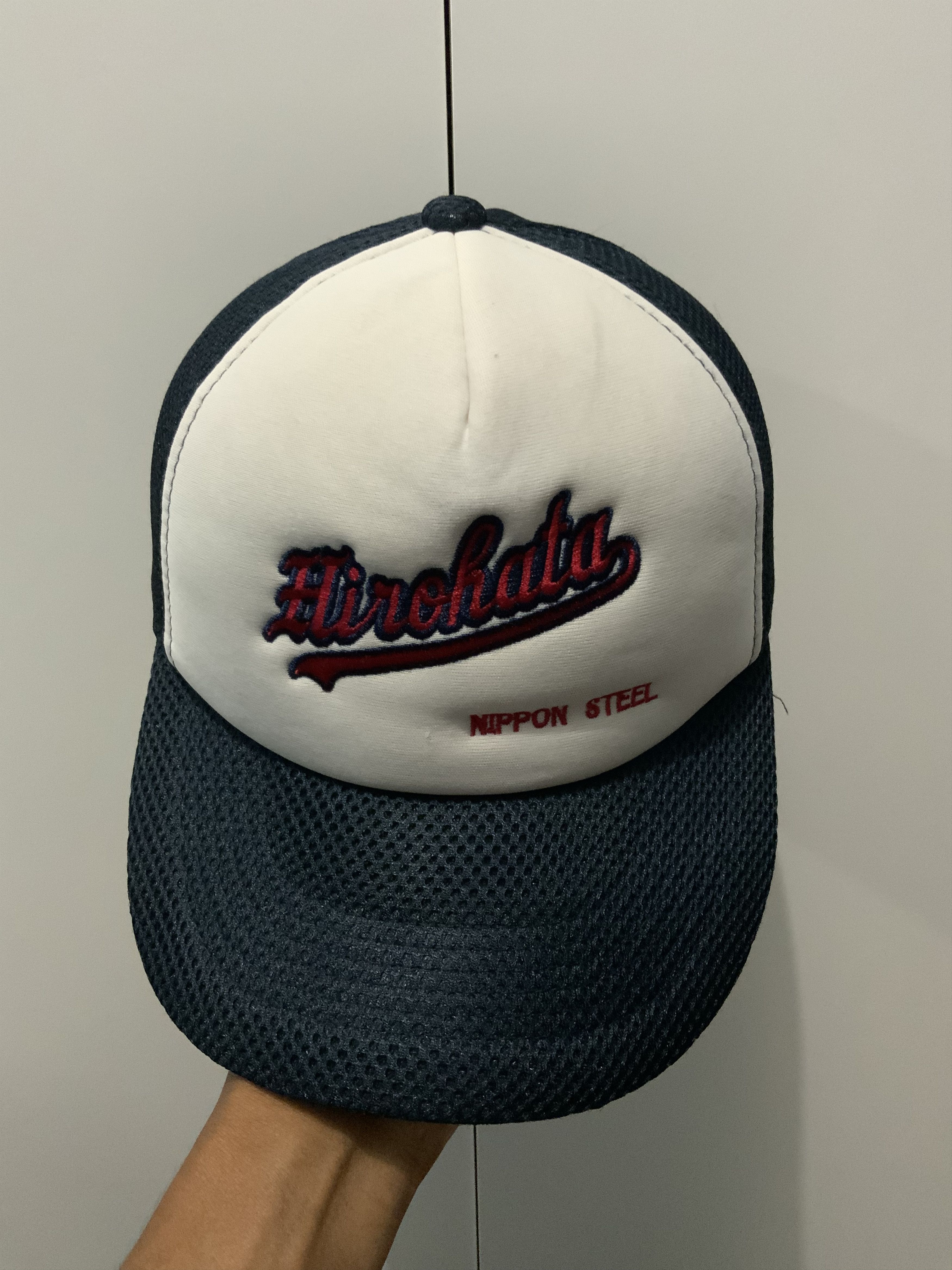 Japanese Brand Hirokata Nippon Steel Japan Trucker Hat Size ONE SIZE - 5 Thumbnail