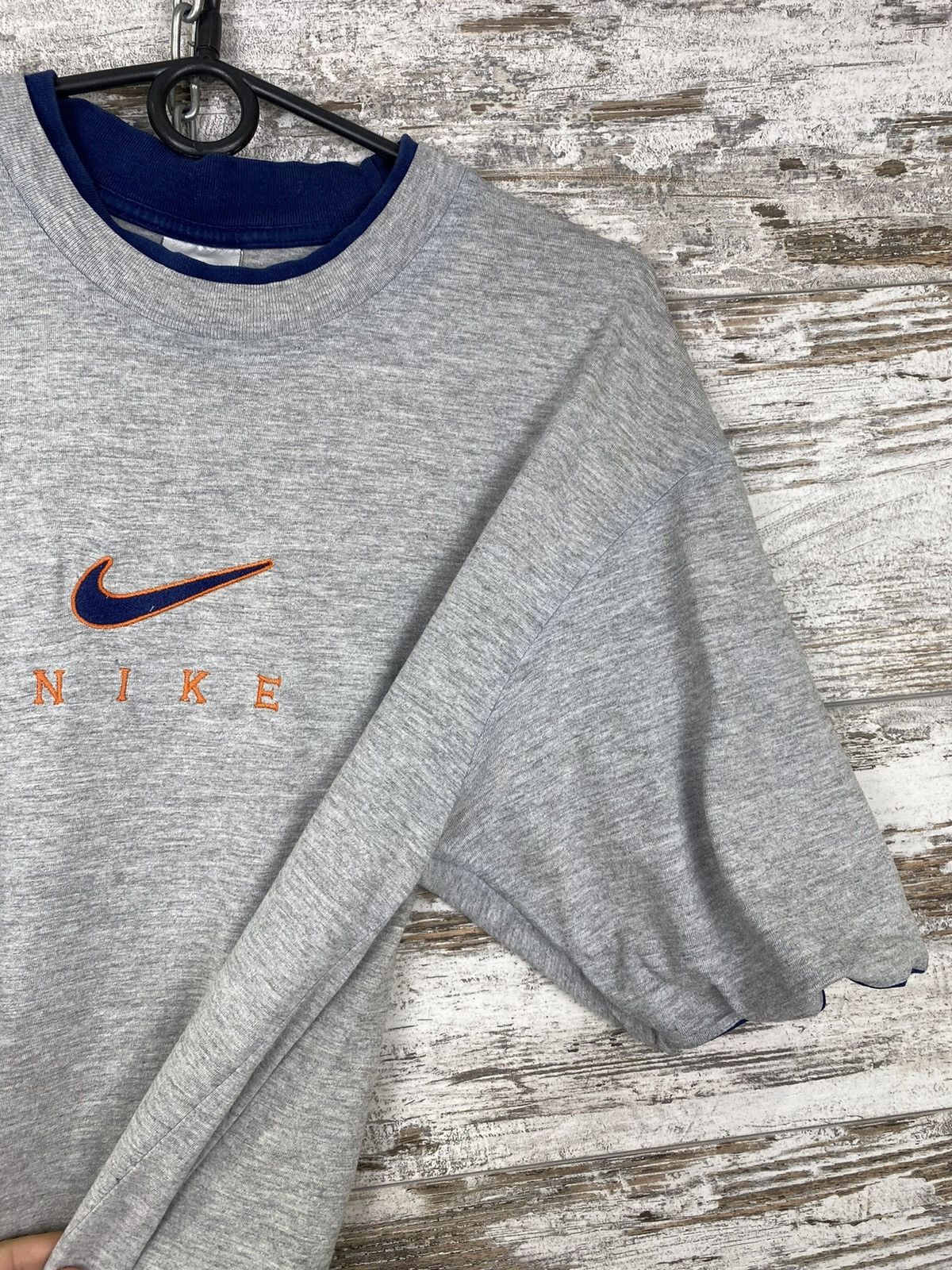 Nike Mens Vintage Nike T Shirt big logo y2k streetwear rare tee Size US S / EU 44-46 / 1 - 4 Thumbnail